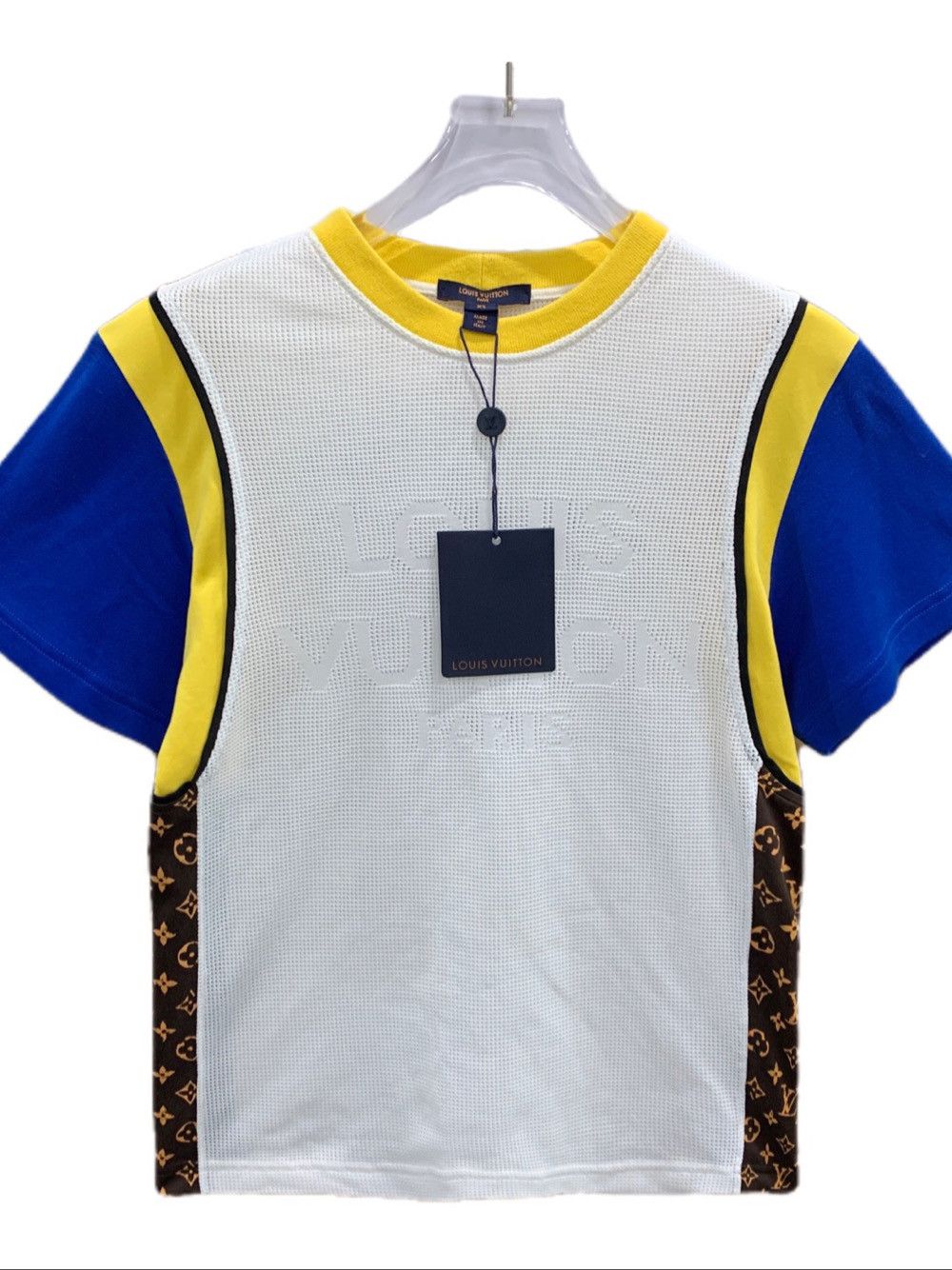 Louis Vuitton Louis Vuitton Monogram Panel T-Shirt Size XS Size XS / US 0-2 / IT 36-38 - 1 Thumbnail