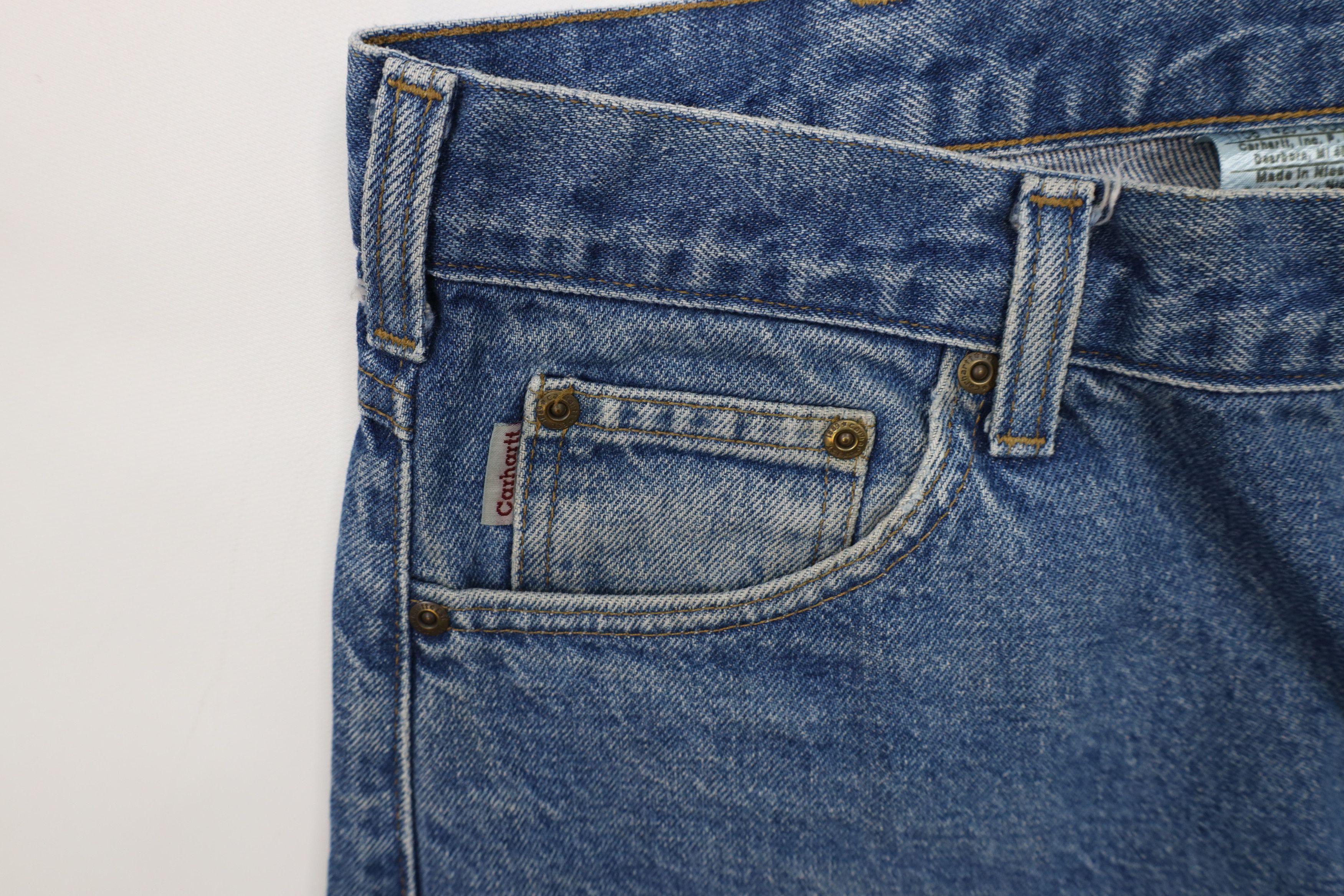 Carhartt Vintage Y2K Carhartt Relaxed Fit Straight Leg Denim Jeans Size US 40 / EU 56 - 8 Thumbnail