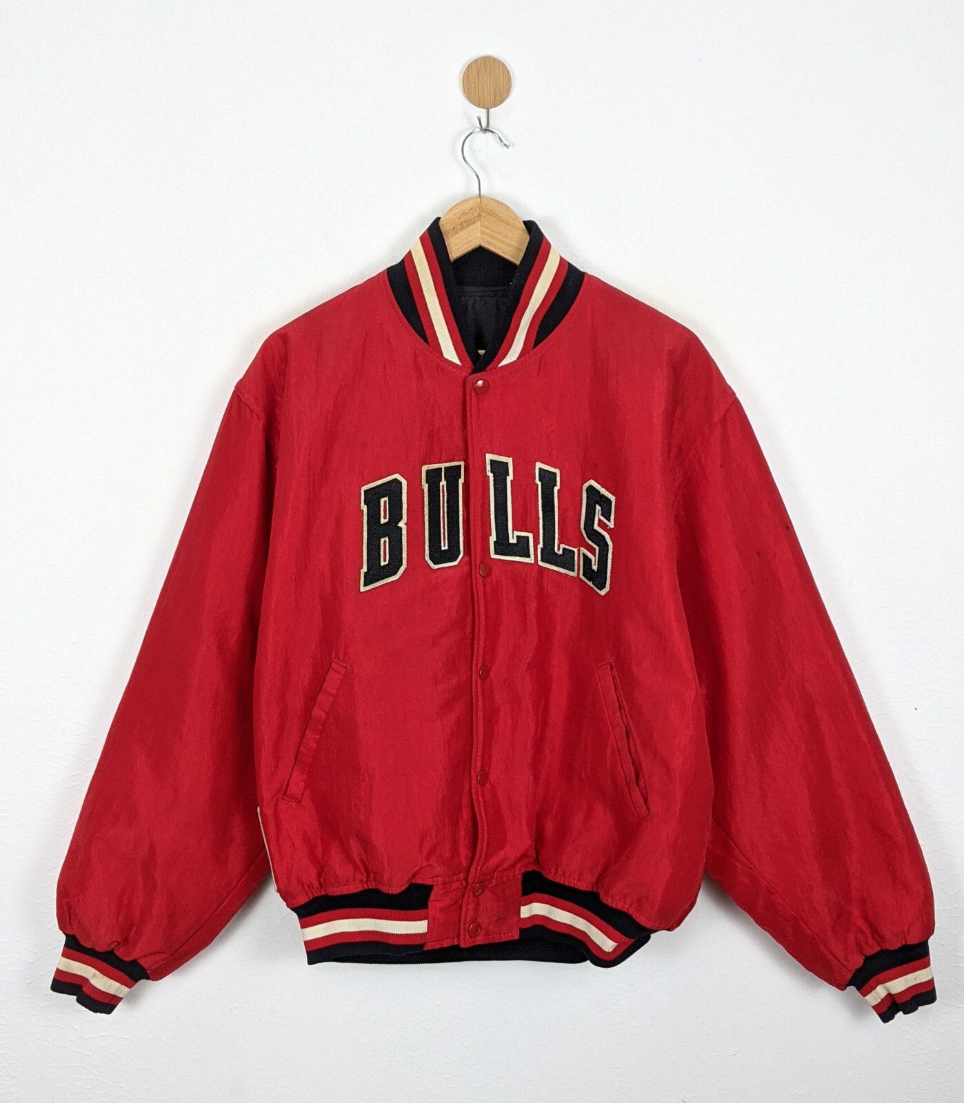 NBA Vintage NBA Chicago Bulls 90s Starter Jacket Size US L / EU 52-54 / 3 - 1 Thumbnail