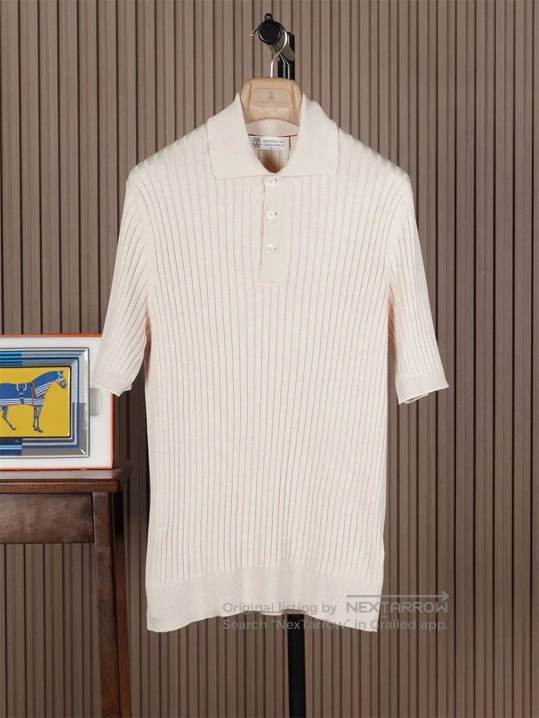 Brunello Cucinelli Brunello Cucinelli Cotton Knit Polo. Size US L / EU 52-54 / 3 - 1 Thumbnail
