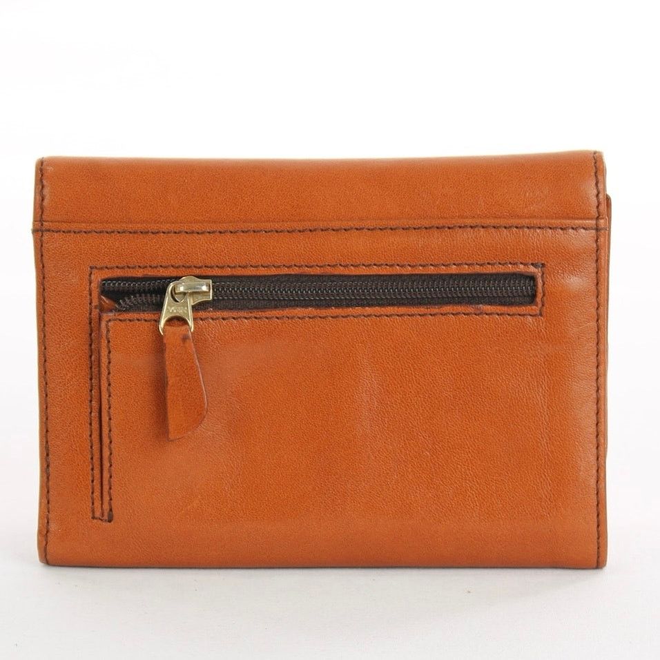 BRAHMIN Brahmin Brown Leather Wallet Bifold Flap Snap Organizer Size ONE SIZE - 3 Thumbnail
