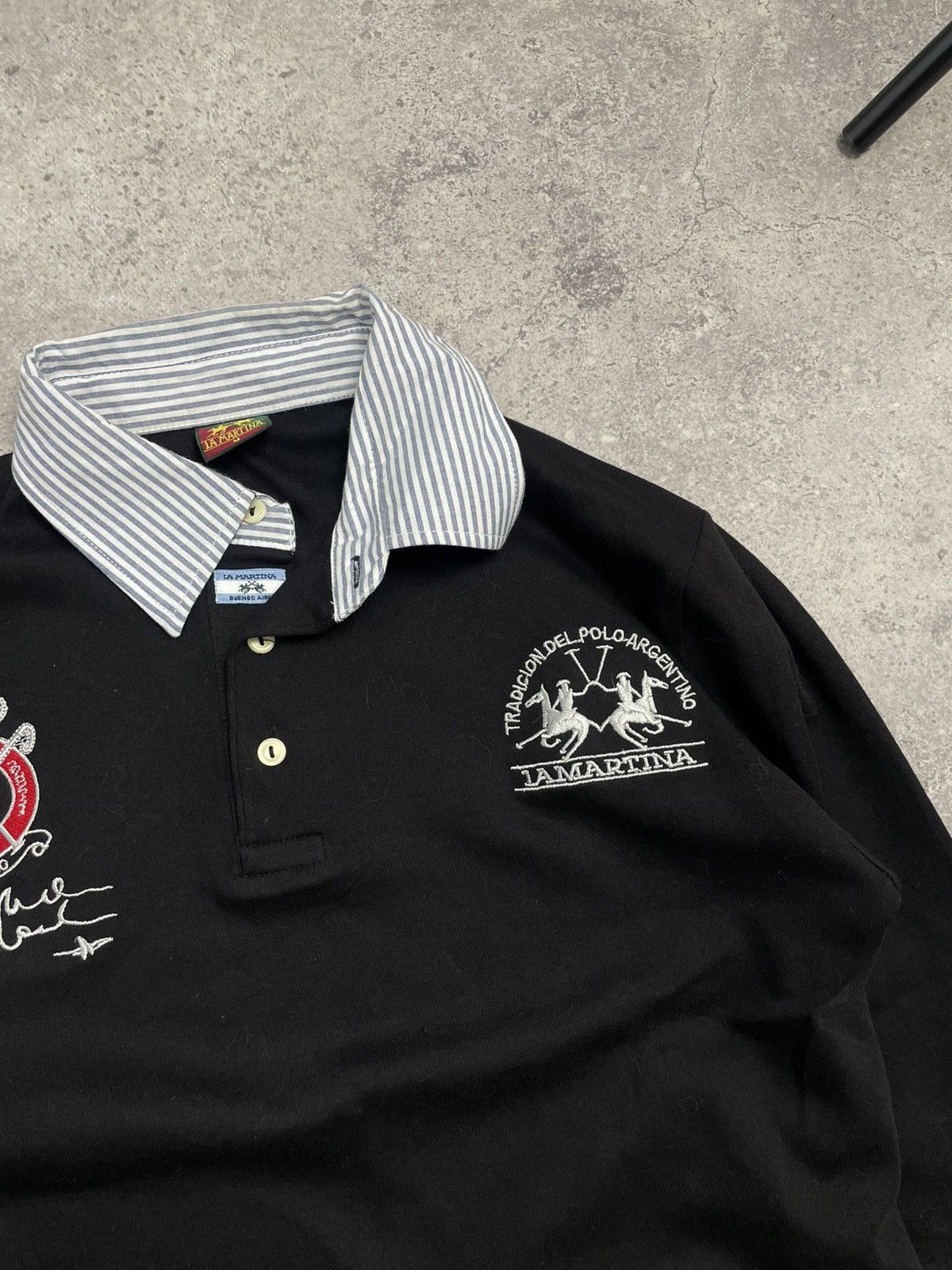 La Martina La Martina longsleeve polo tee t-shirt vintage 90s y2k Size US M / EU 48-50 / 2 - 5 Thumbnail