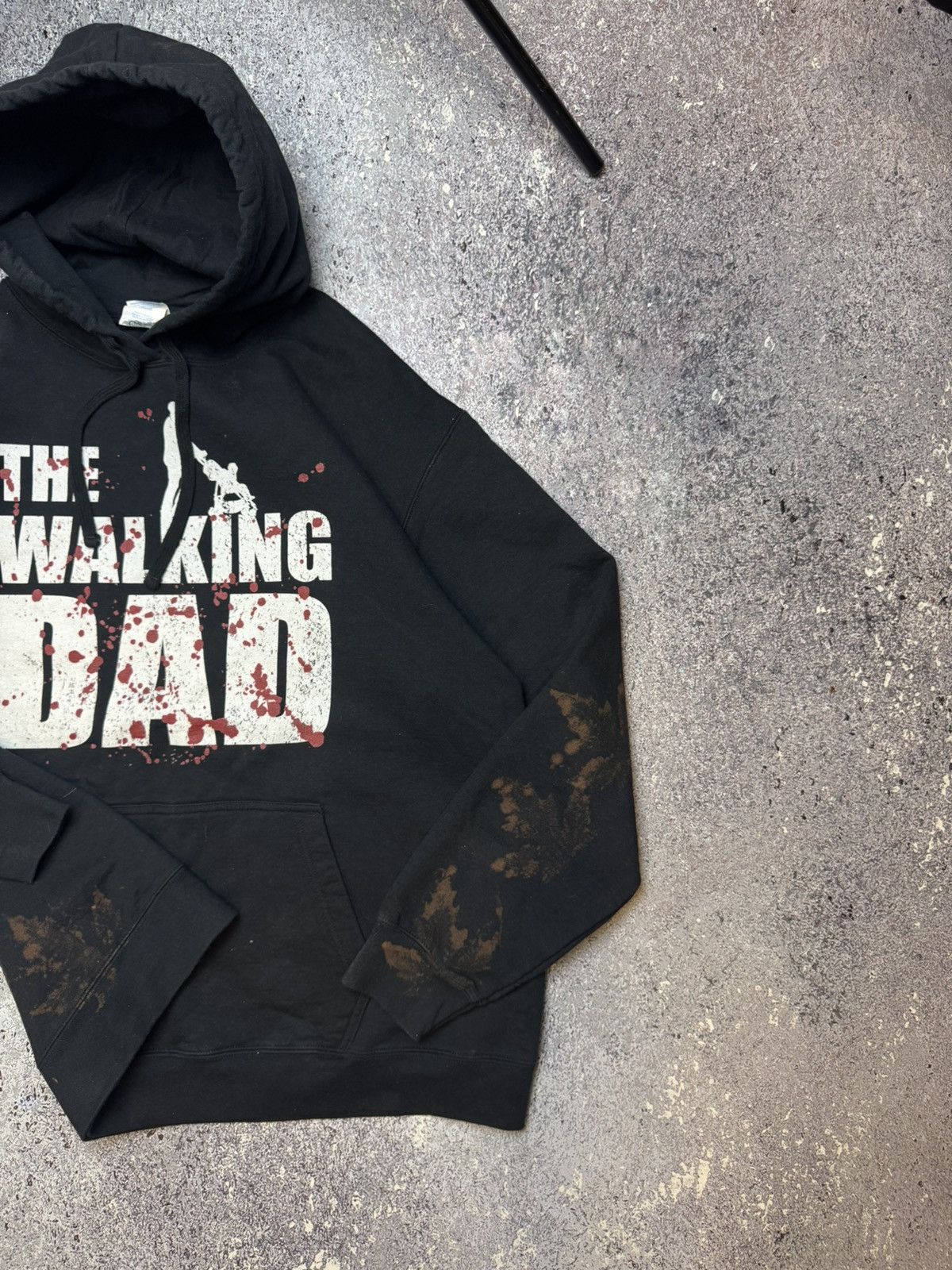 Vintage 💥CRAZY CUSTOM MADE THE WALKING DEAD HOODIE Size US XL / EU 56 / 4 - 2 Thumbnail
