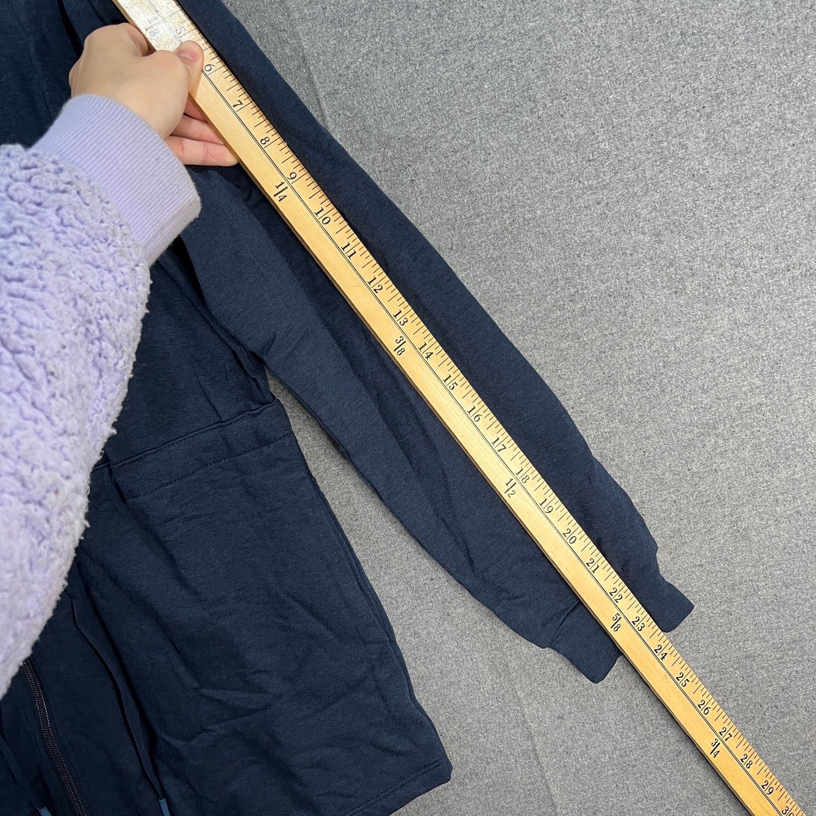 Other zuda Z-Knit Scoop Neck Hoodie with Ruching Detail French Size XS / US 0-2 / IT 36-38 - 5 Thumbnail