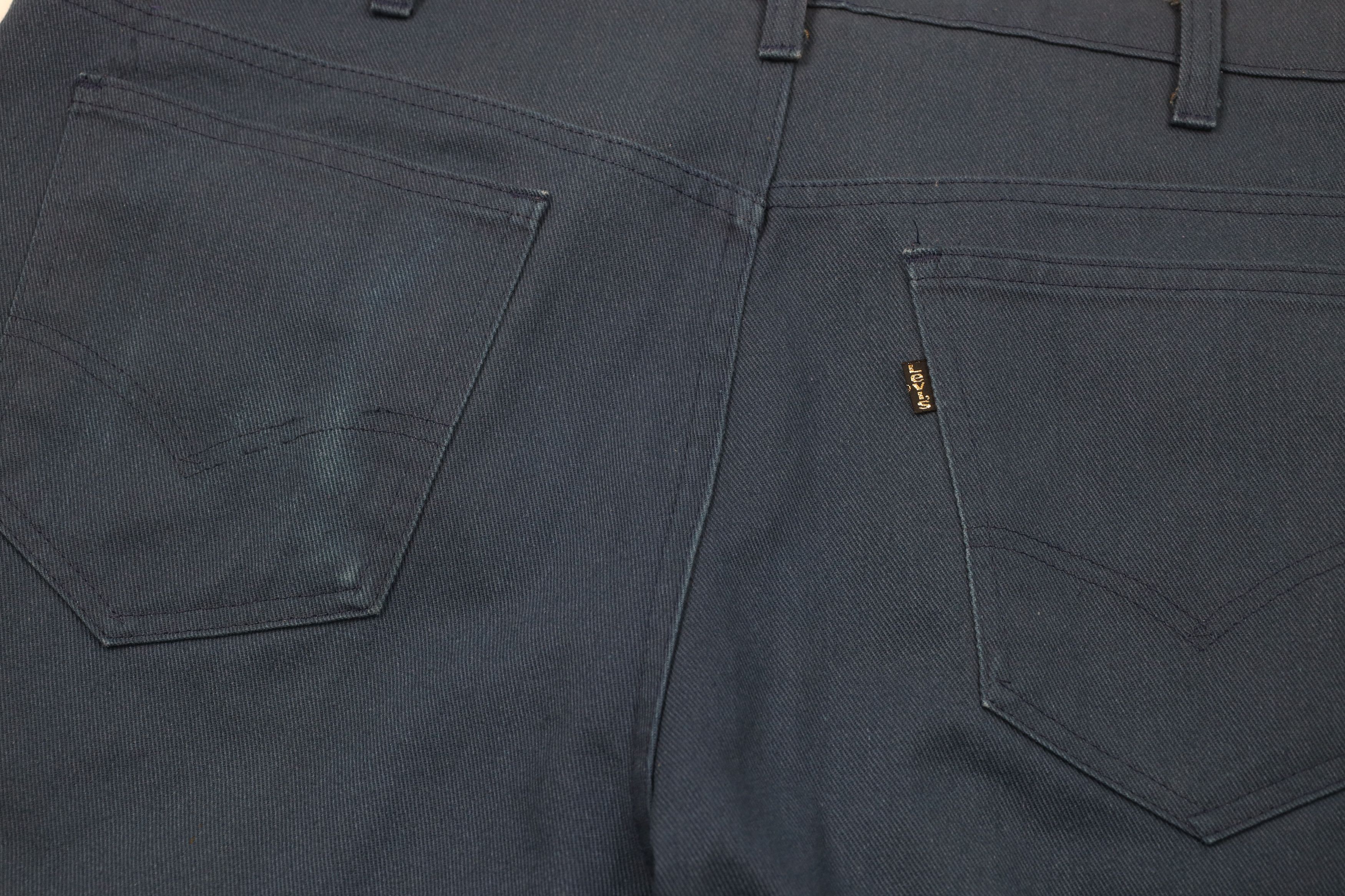 Levi's Vintage 80s Levis 517 Bootcut Wide Leg Pants Blue USA Size US 38 / EU 54 - 15 Thumbnail