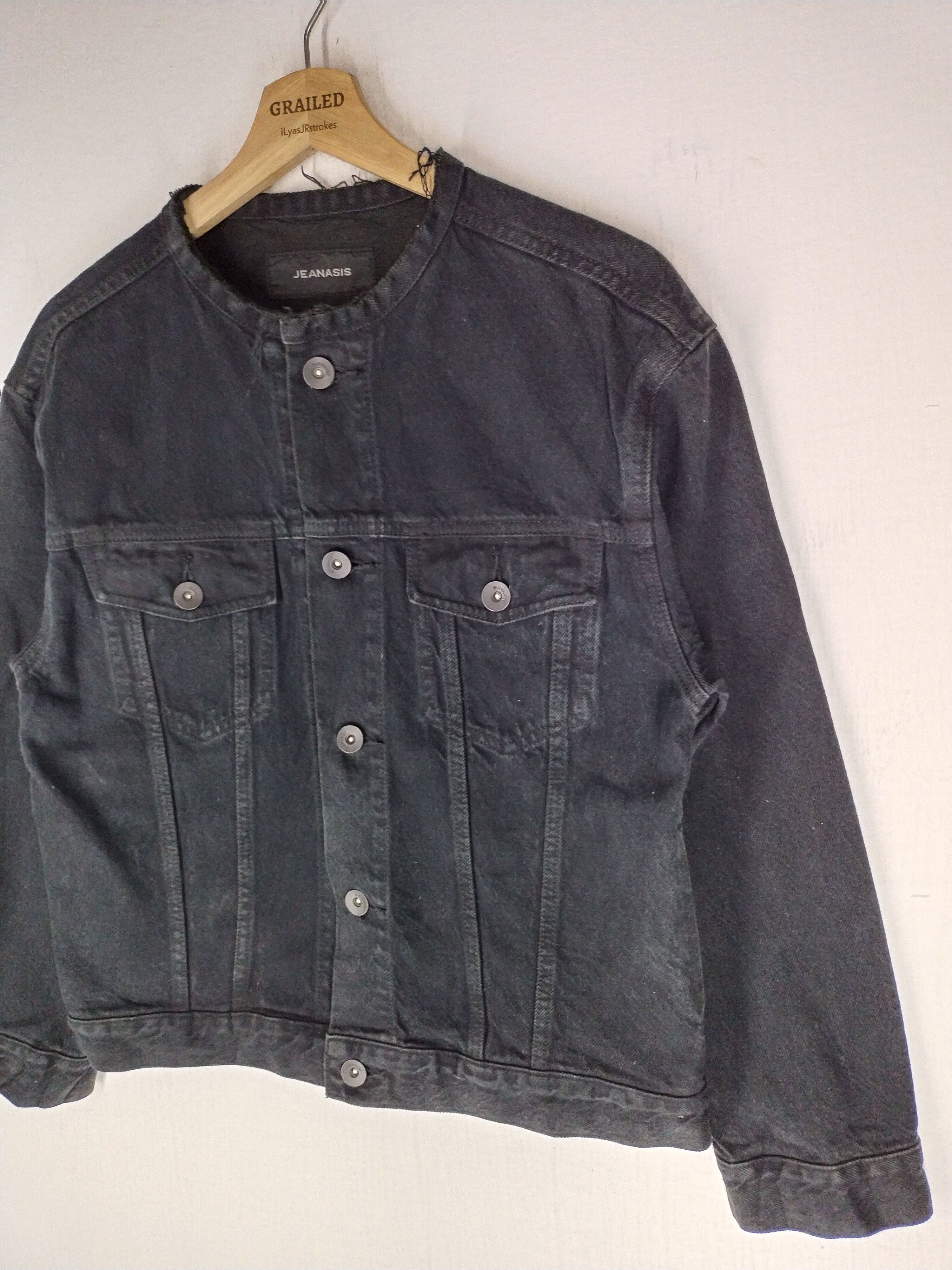 If Six Was Nine × Japanese Brand × Vintage Vintage Jeansis Denim Worker Jacket Size US M / EU 48-50 / 2 - 4 Thumbnail