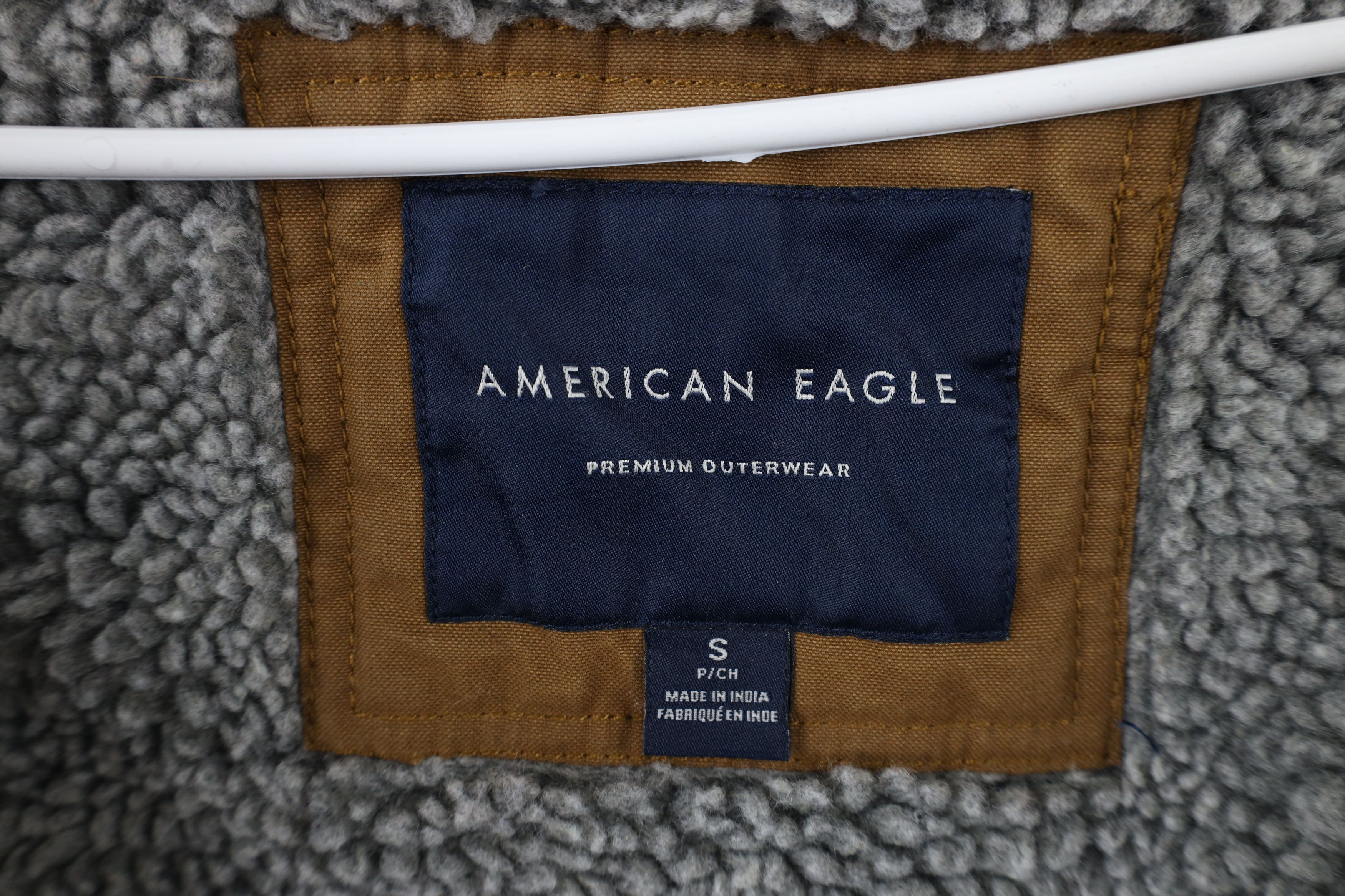 American Eagle Outfitters × Vintage Vintage American Eagle Outfitters Lined Waxed Canvas Jacket Size US S / EU 44-46 / 1 - 13 Thumbnail
