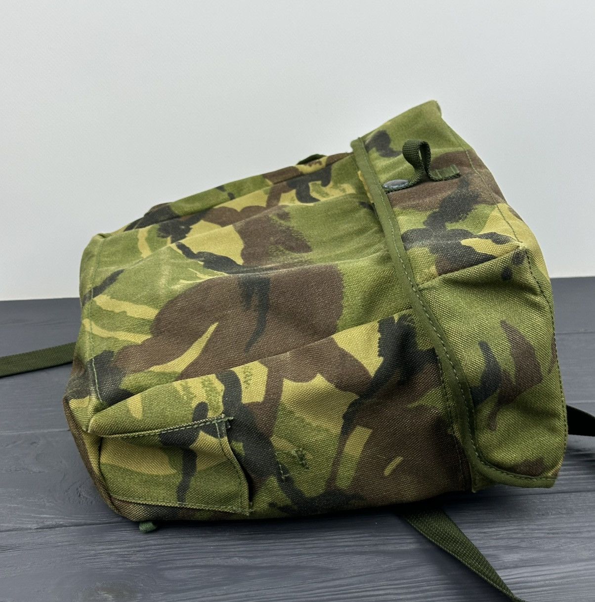 Haversack Genuine British Army Respirator Haversack DPM Camo Bag Size ONE SIZE - 5 Thumbnail