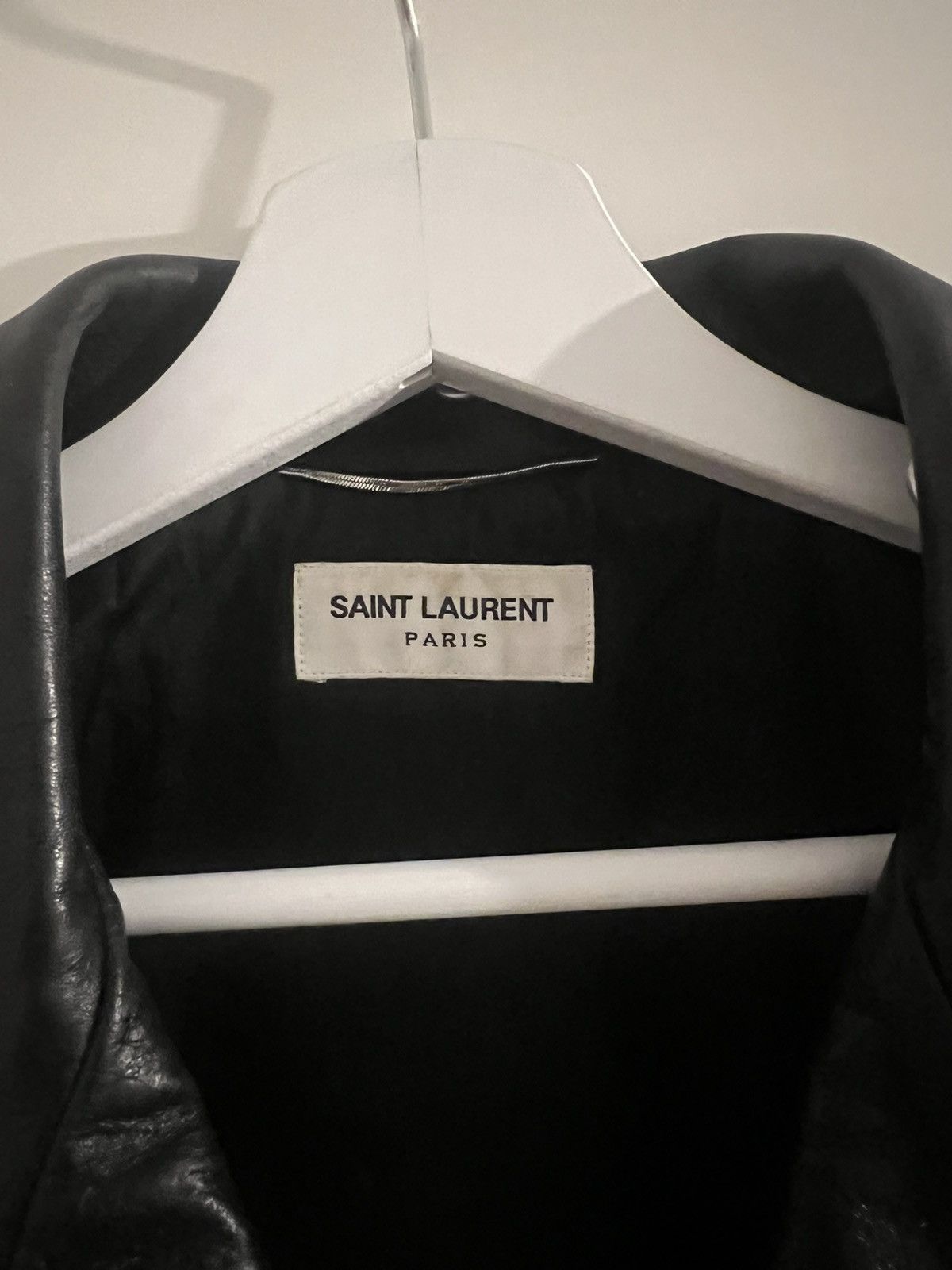 Saint Laurent Paris L01 Calf Leather Size US M / EU 48-50 / 2 - 3 Thumbnail