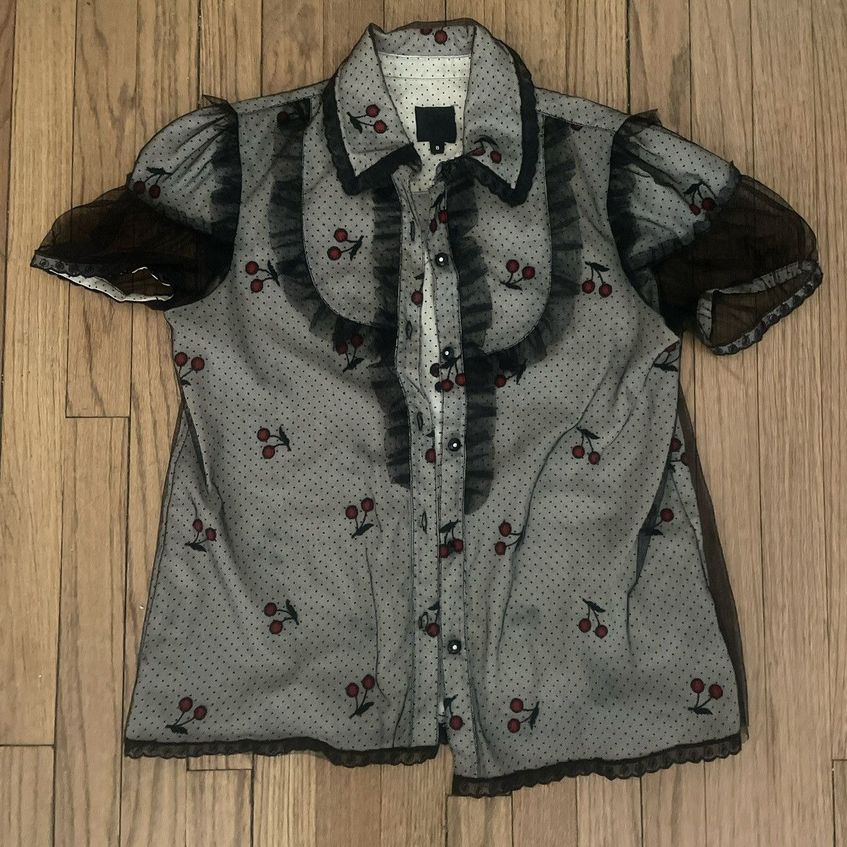 Anna Sui ANNA SUI CHERRY TOP Size S / US 4 / IT 40 - 1 Preview