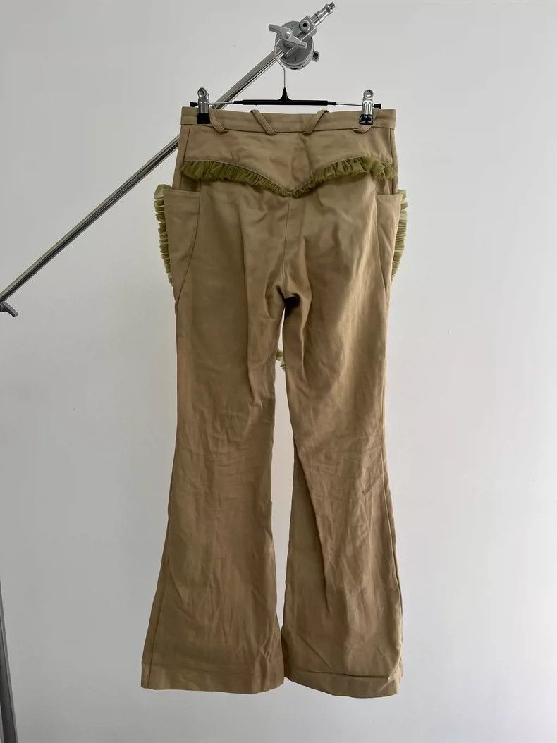 Kiko Kostadinov Kiko Kostadinov FW23 Lace Flared Pants 2504-Nextarrow Size US 36 / EU 52 - 5 Thumbnail