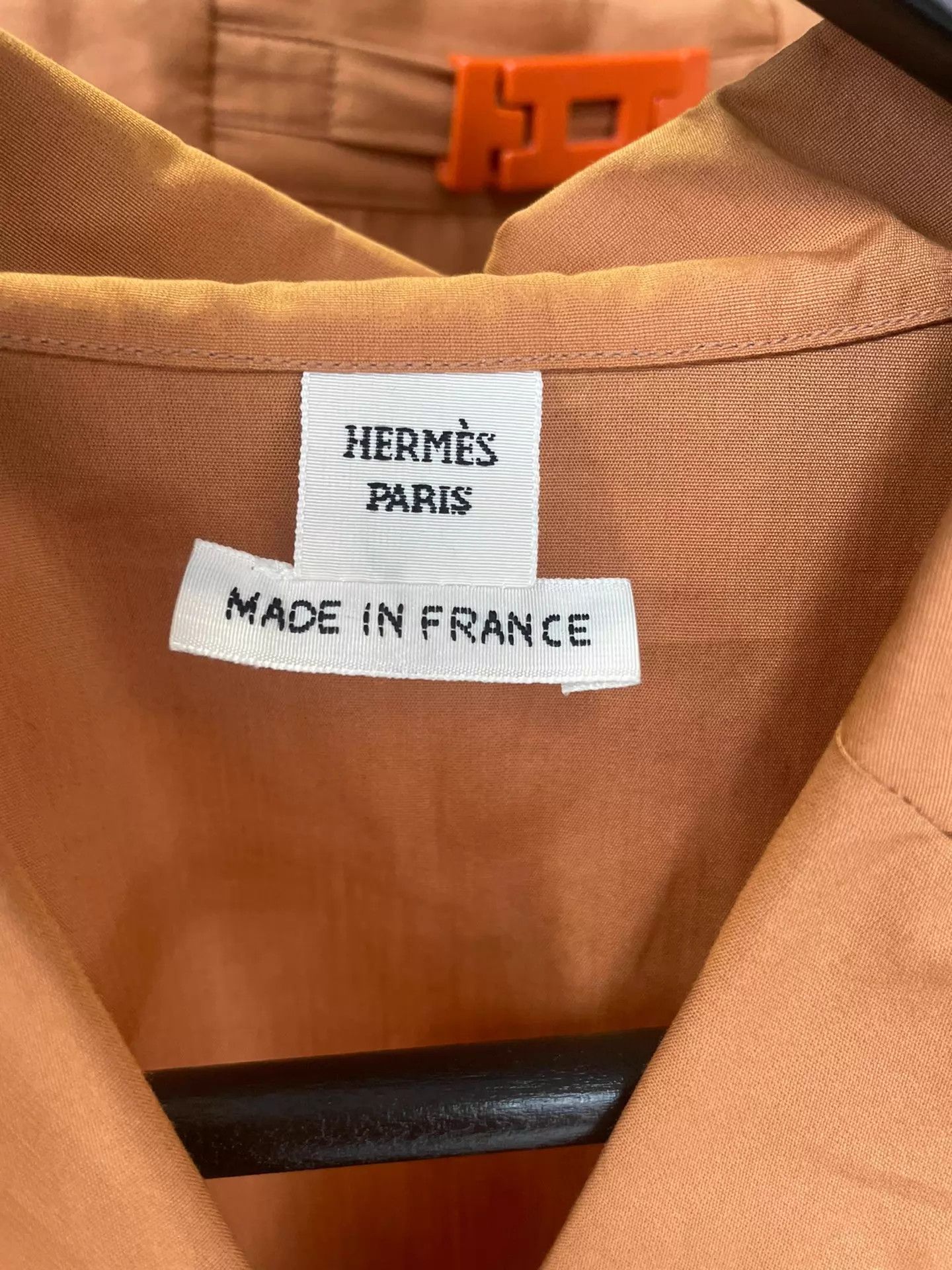 Hermes Hermes Caramel Short Sleeve Shirt & Short Set Size XS / US 0-2 / IT 36-38 - 3 Thumbnail