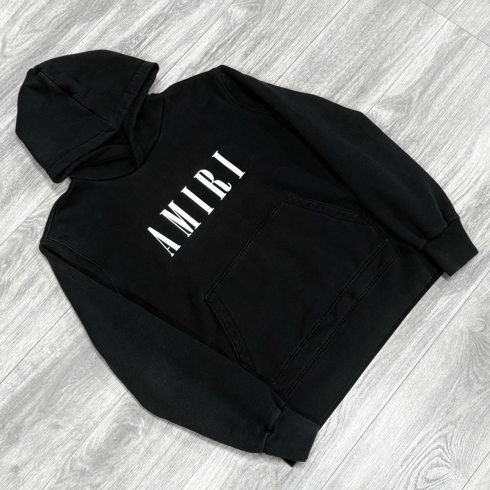 Amiri Size L - Amiri Core Logo Hoodie ' Black ' | GREAT CONDITION! Size US L / EU 52-54 / 3 - 2 Thumbnail