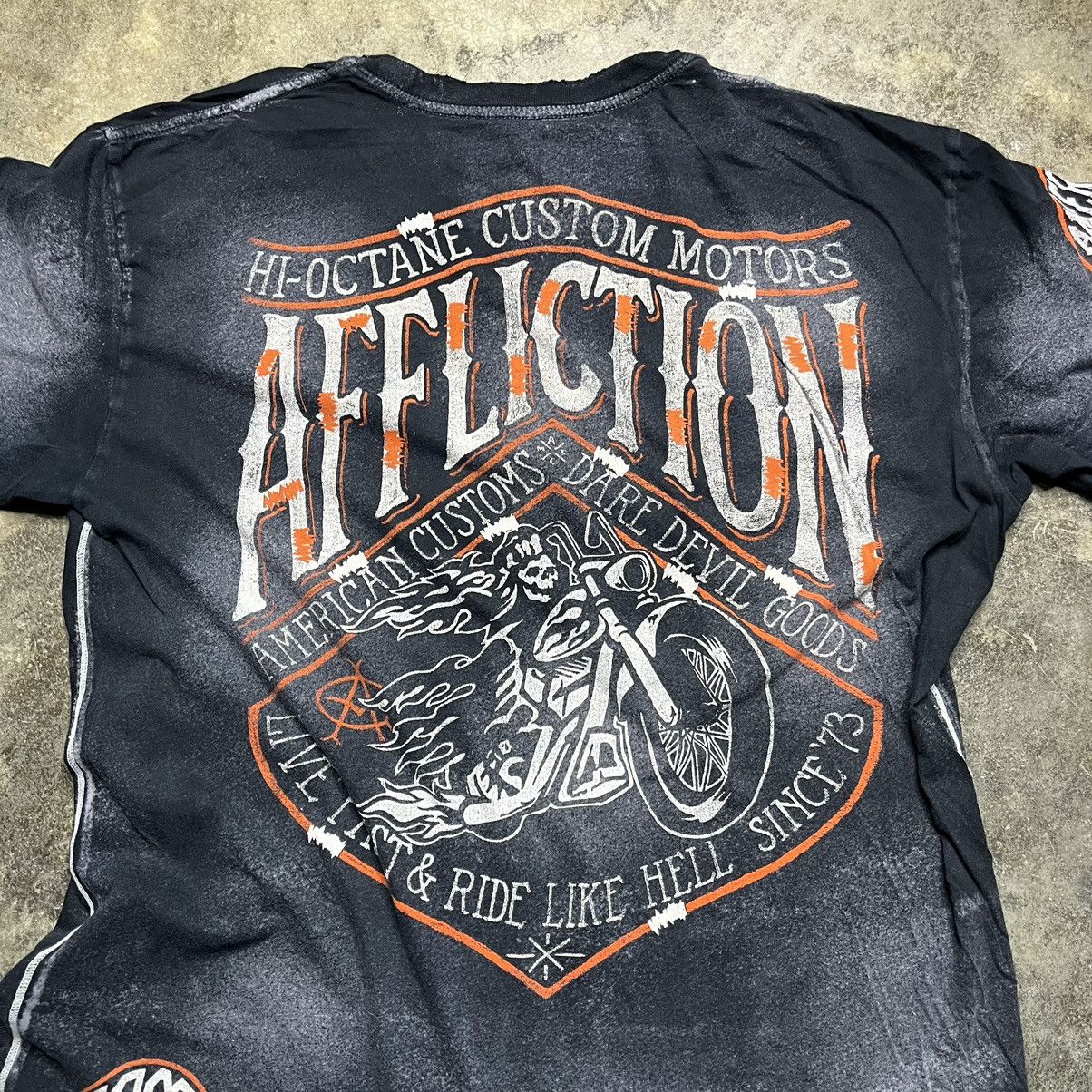 Affliction × Vintage y2k jesse pinkman style affliction tshirt Size US XXL / EU 58 / 5 - 4 Thumbnail