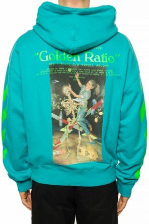 Off-White Blue Pascal Golden Ratio Painting Oversized Hoodie Size US M / EU 48-50 / 2 - 3 Thumbnail