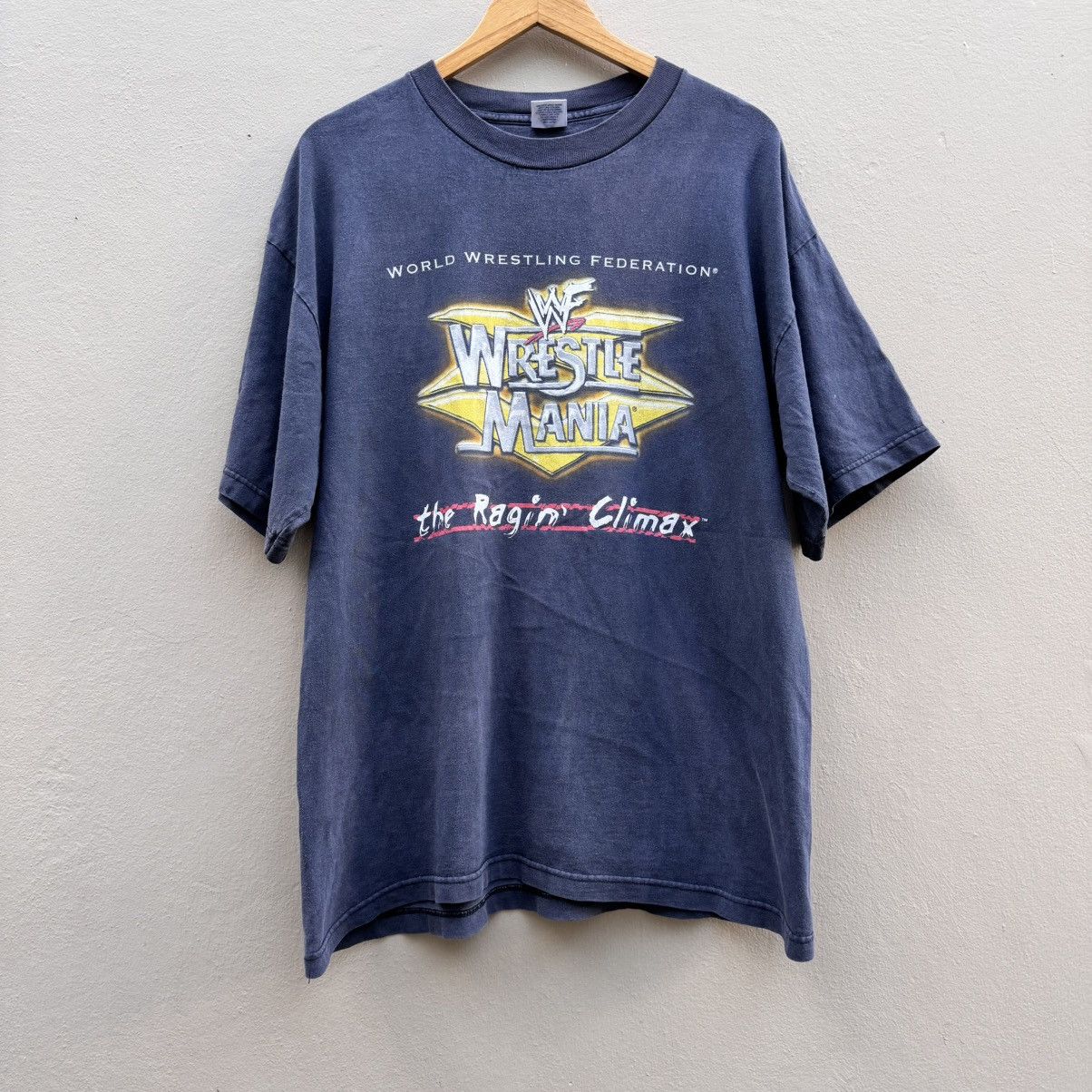 Rap Tees × Vintage × WWE wwe wrestlemania 15 tee rare Size US XL / EU 56 / 4 - 3 Thumbnail