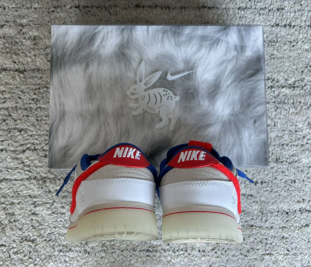Nike Nike Dunk Low Retro ‘Year of the Rabbit White Rabbit’ (2023) Size US 10.5 / EU 43-44 - 4 Thumbnail