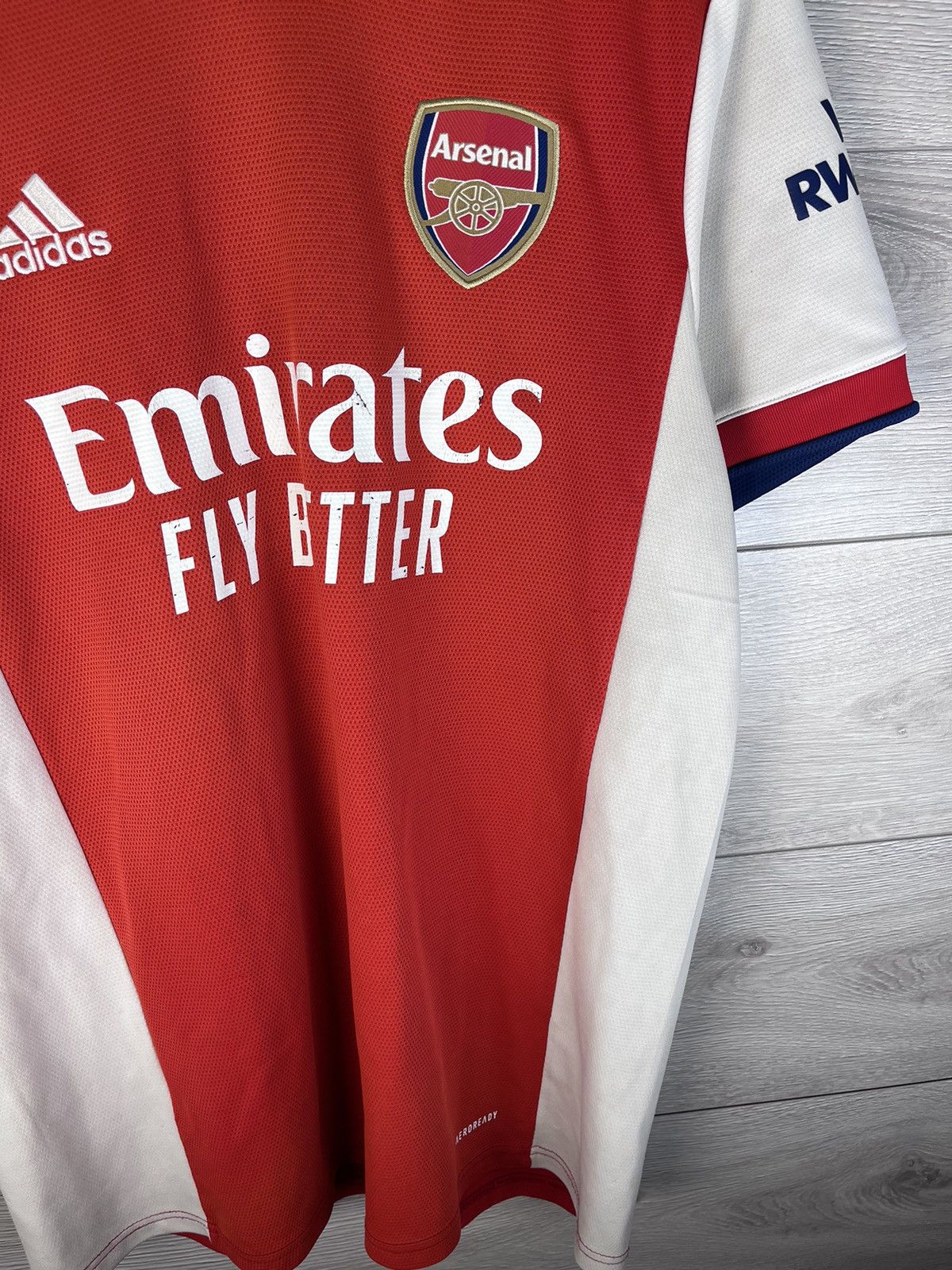 Adidas Men's soccer jersey Adidas FC Arsenal size L made in 🇬🇪 Size US L / EU 52-54 / 3 - 3 Thumbnail