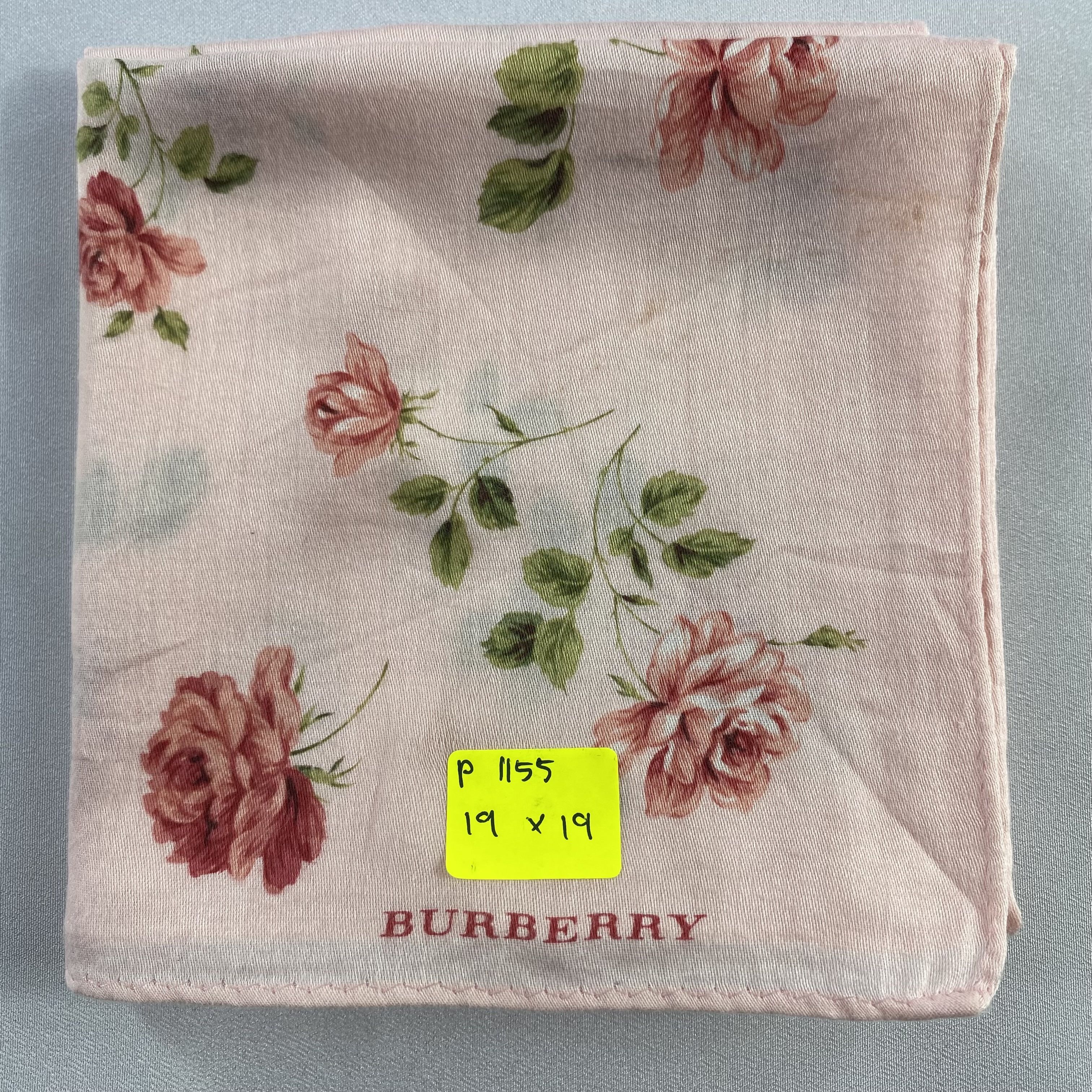 Burberry × Vintage Burberry Handkerchief / Neckerchief / Bandana-P1155 Size ONE SIZE - 7 Thumbnail