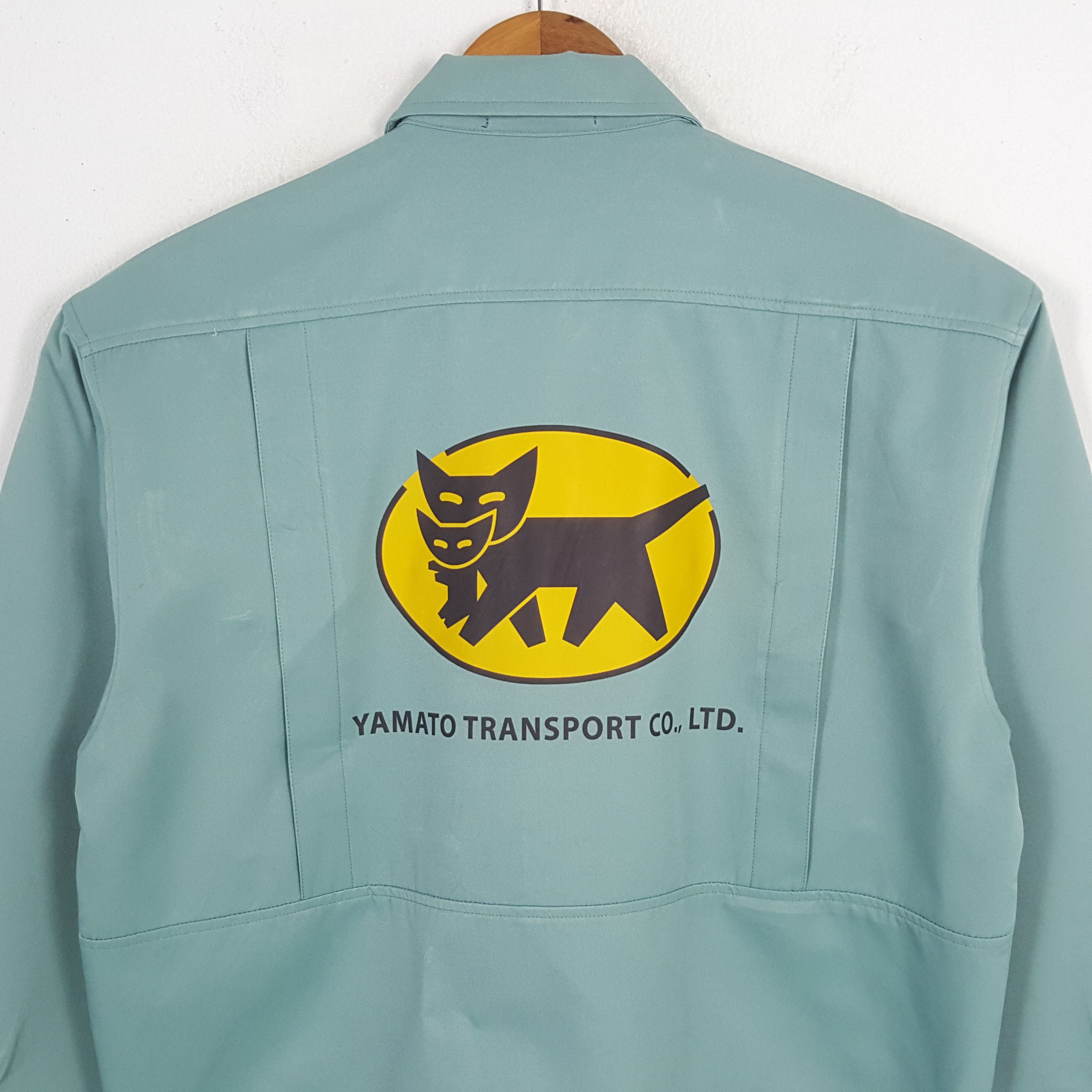 Japanese Brand × Vintage Vintage YAMATO TRANSPORT Japanese Racing Custom Jacket Size US L / EU 52-54 / 3 - 2 Thumbnail
