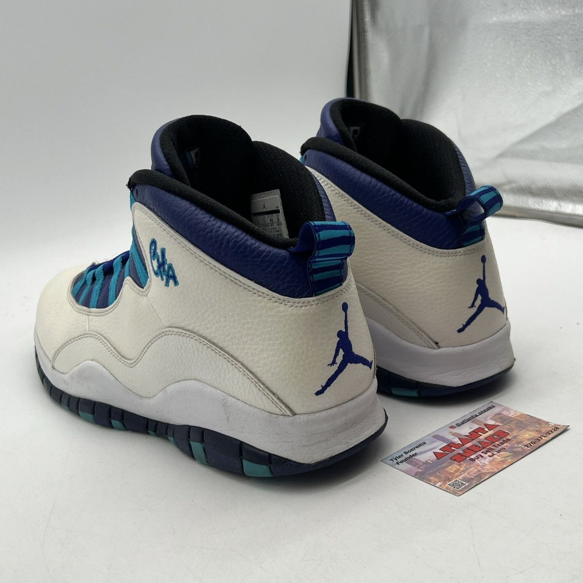 Jordan Brand Air Jordan 10 charlotte hornets Size US 12 / EU 45 - 4 Thumbnail