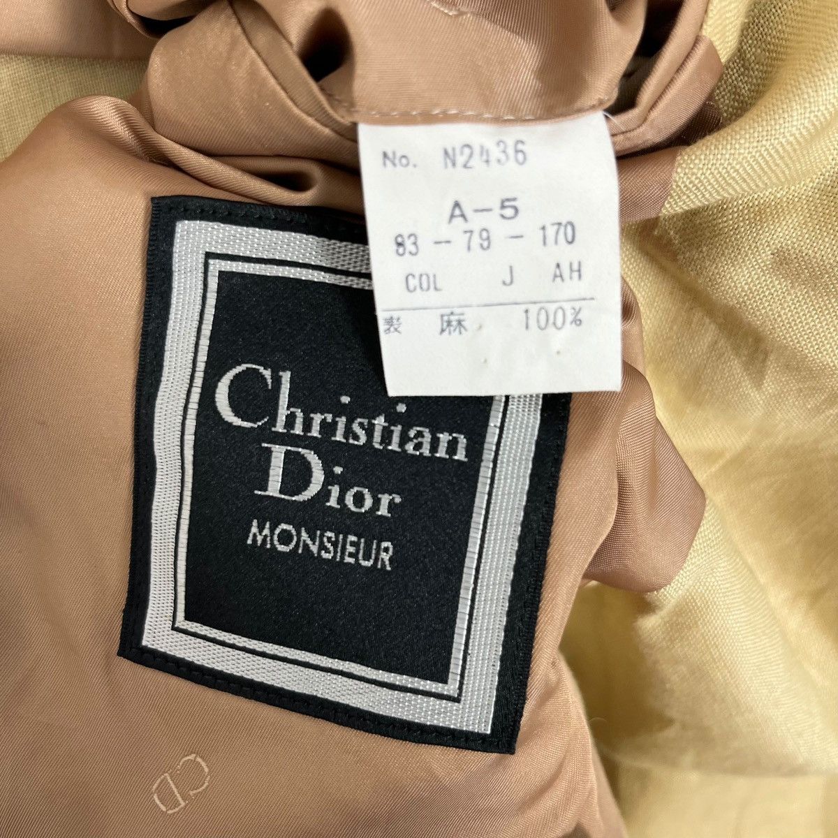 Christian Dior Monsieur × Vintage Vintage Christian Dior Monsieur Blazer Jacket Size US M / EU 48-50 / 2 - 7 Thumbnail