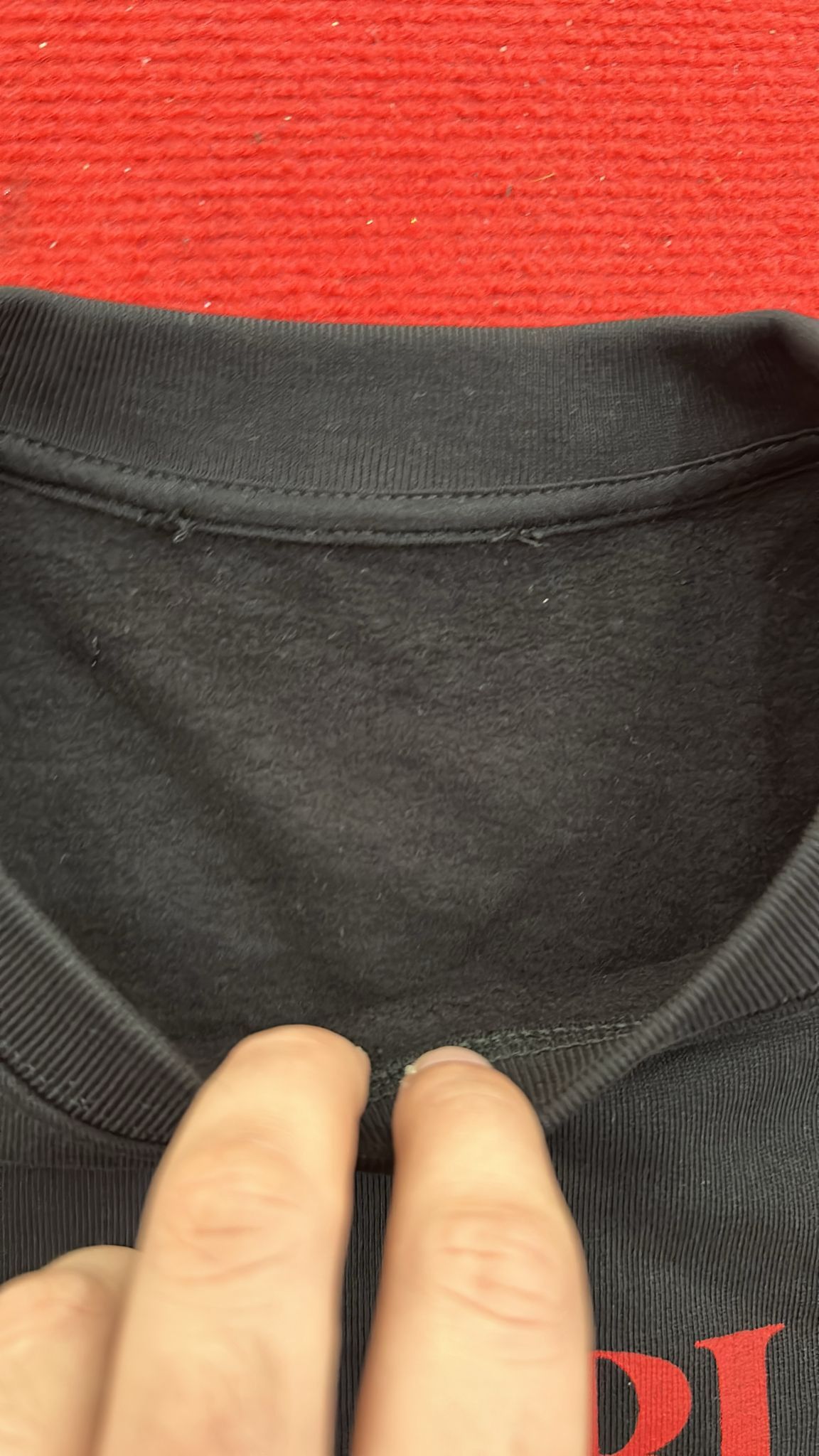 Raf Simons CC000021 Paranle Of The Wise Sweatshirt in Black Size US XL / EU 56 / 4 - 4 Thumbnail