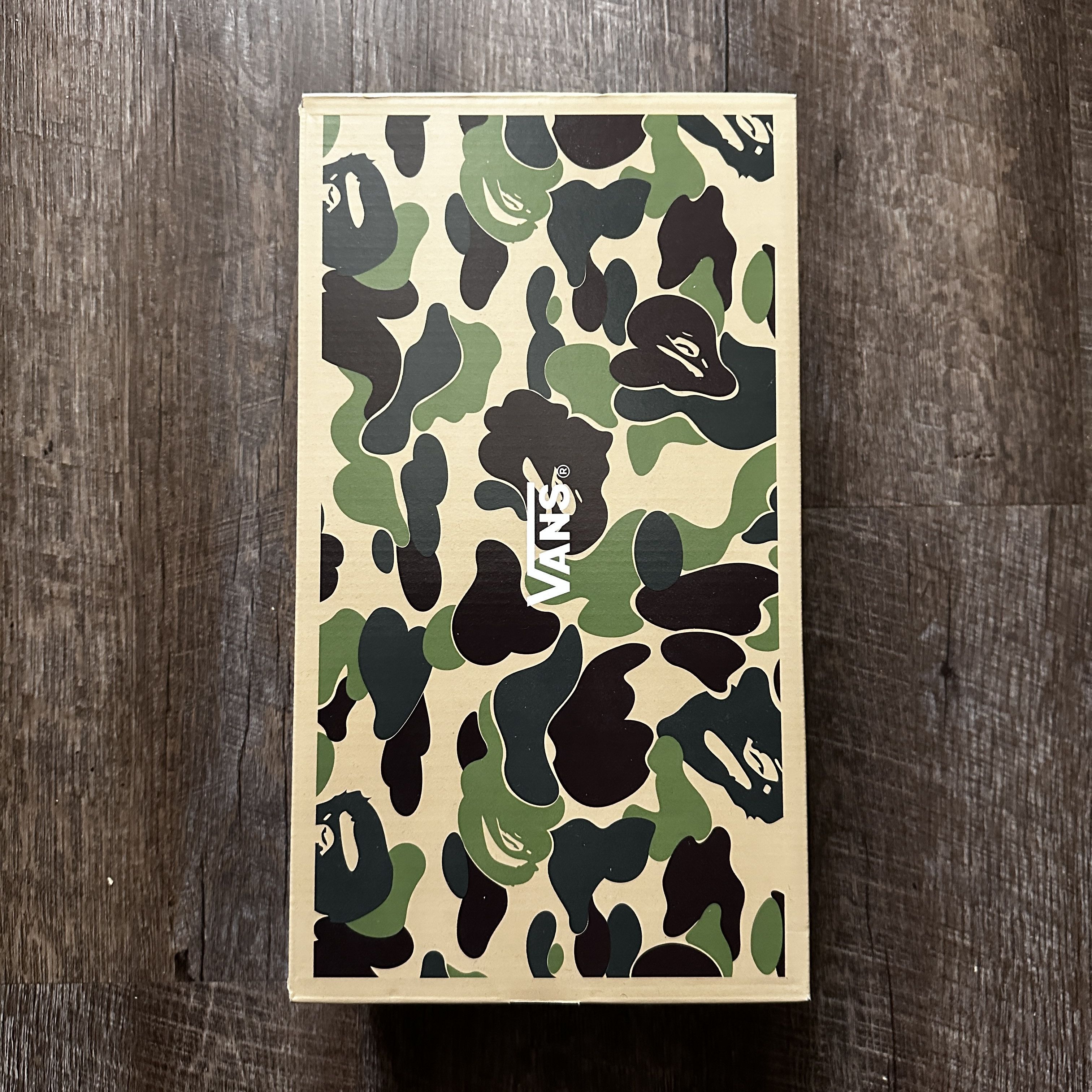 Bape × Vans Vans BAPE ABC Camo Sk8-Mid 83 Size US 12 / EU 45 - 1 Thumbnail
