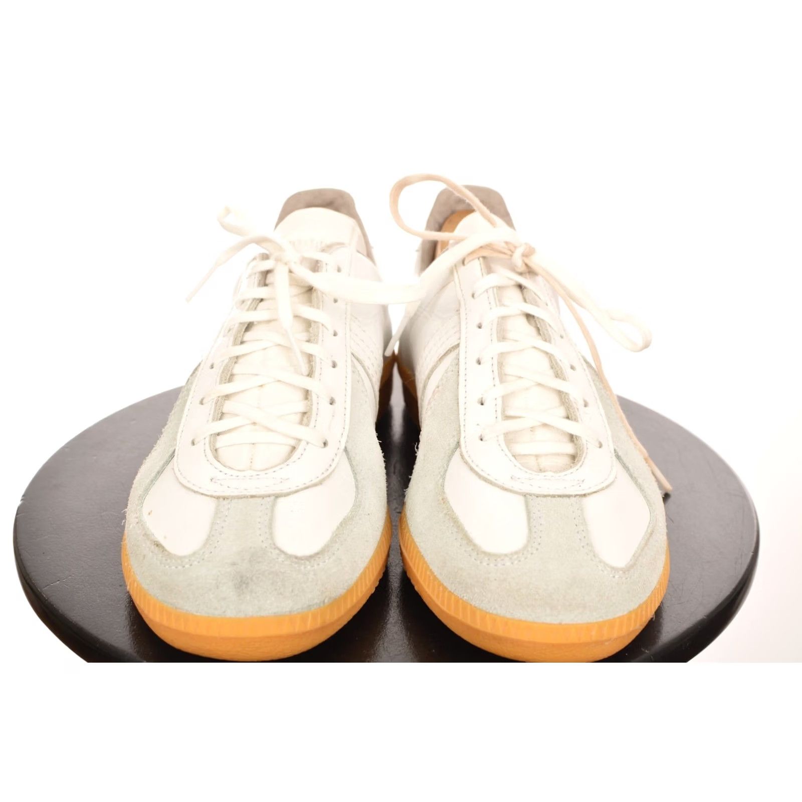 Vintage DDP Bundeswehr BW Sport Vintage White Leather Sneakers 24002 2019908 Size 240 US 5.5 Men Shoes Sneaker White BW Sport Vintage Leather Sneakers Mens Size US 6 / EU 39 - 2 Thumbnail