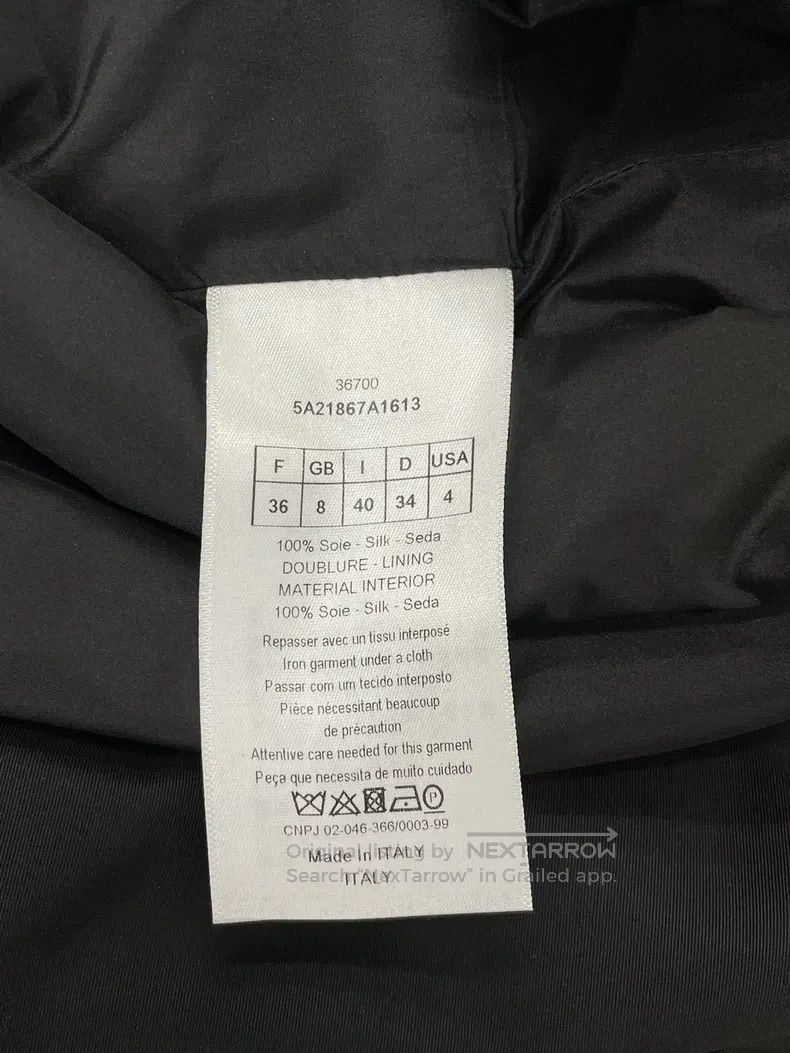 Dior Dior Black hooded long windbreaker jacket Size XS / US 0-2 / IT 36-38 - 5 Thumbnail