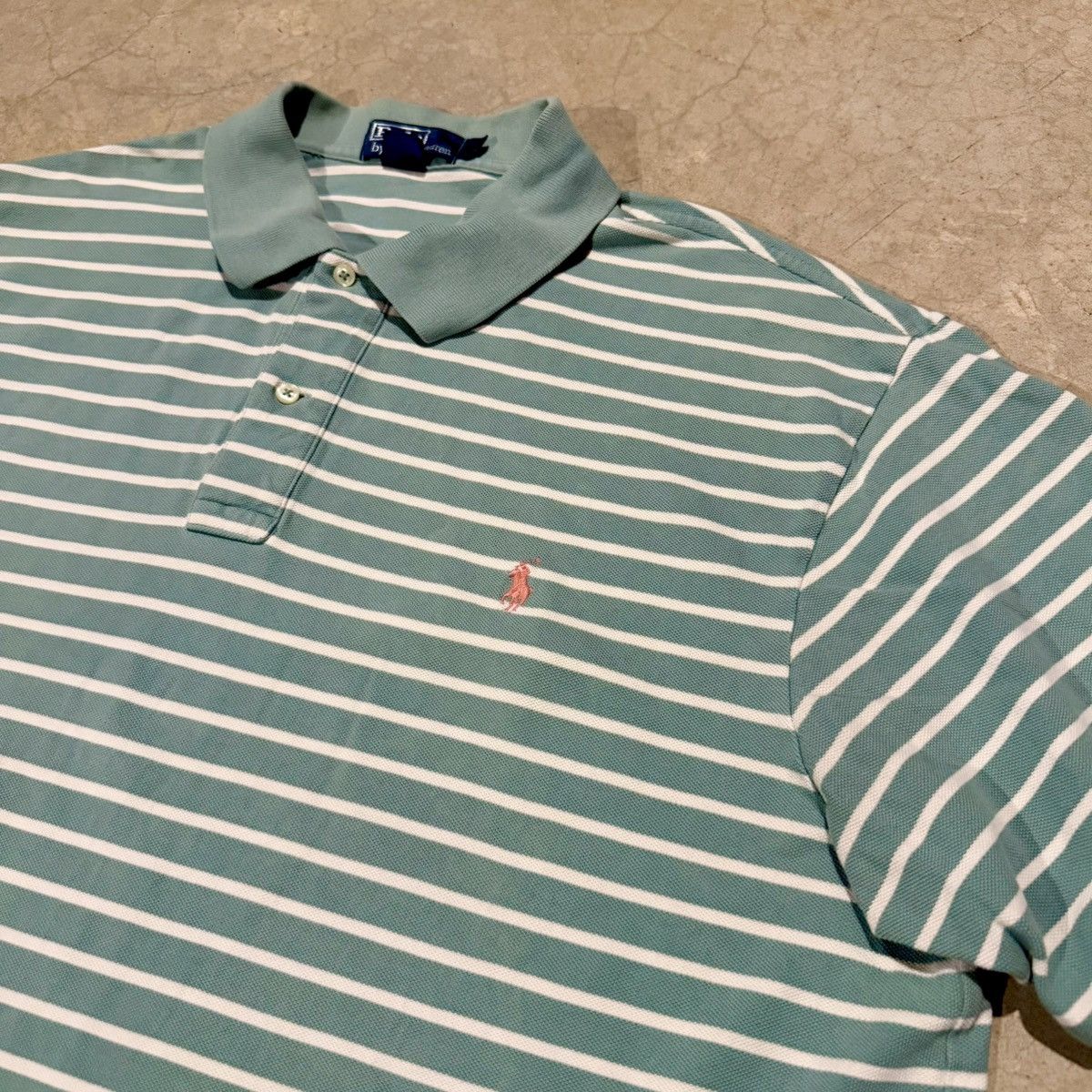 Polo Ralph Lauren 2000s Polo Ralph Lauren Striped Rugby Polo Shirt Kanye Y2K Size US XXL / EU 58 / 5 - 3 Thumbnail