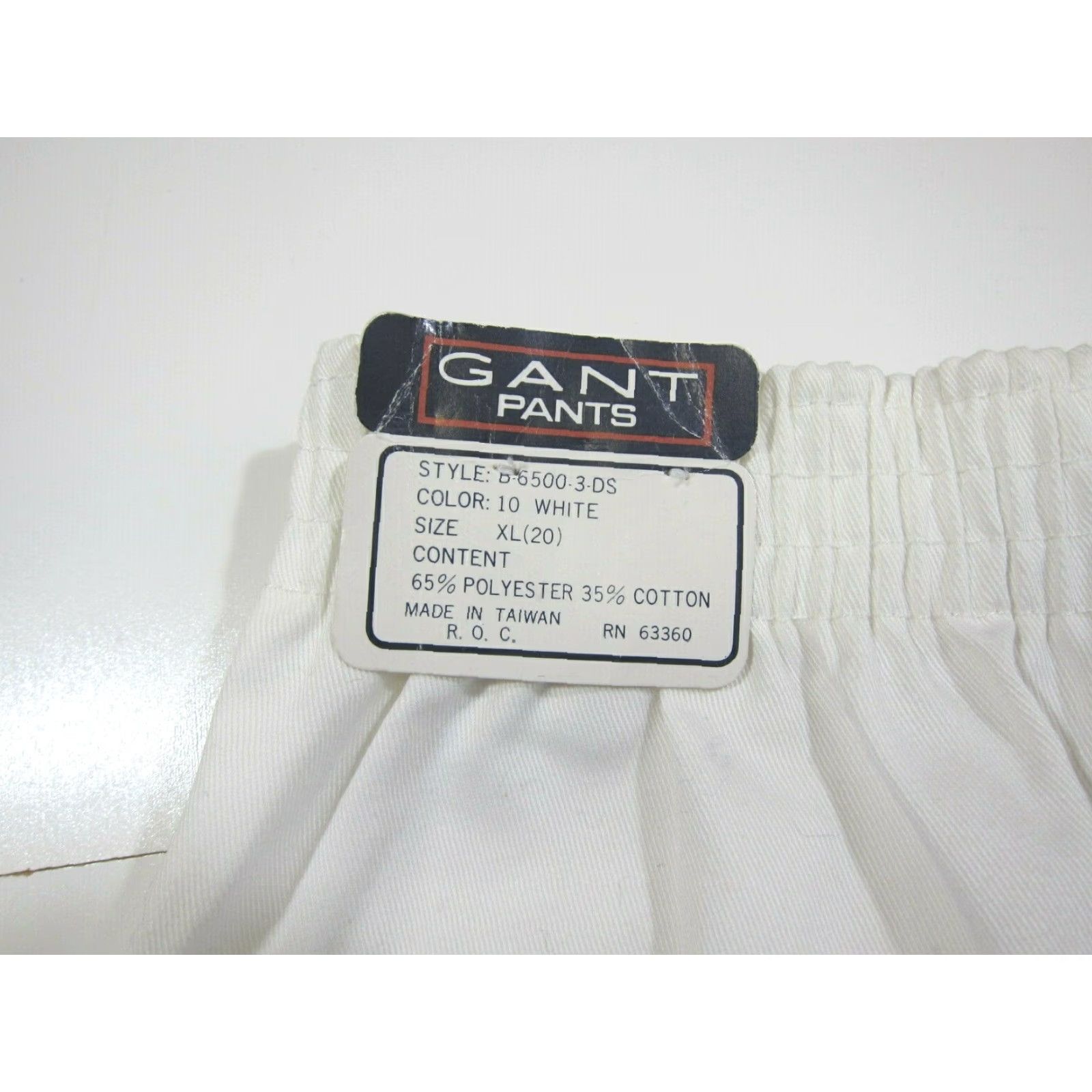 Gant NWT GANT Cotton Stretch White Pleated High Rise Waist Pocket Shorts Women Small Size 28" / US 6 / IT 42 - 7 Thumbnail