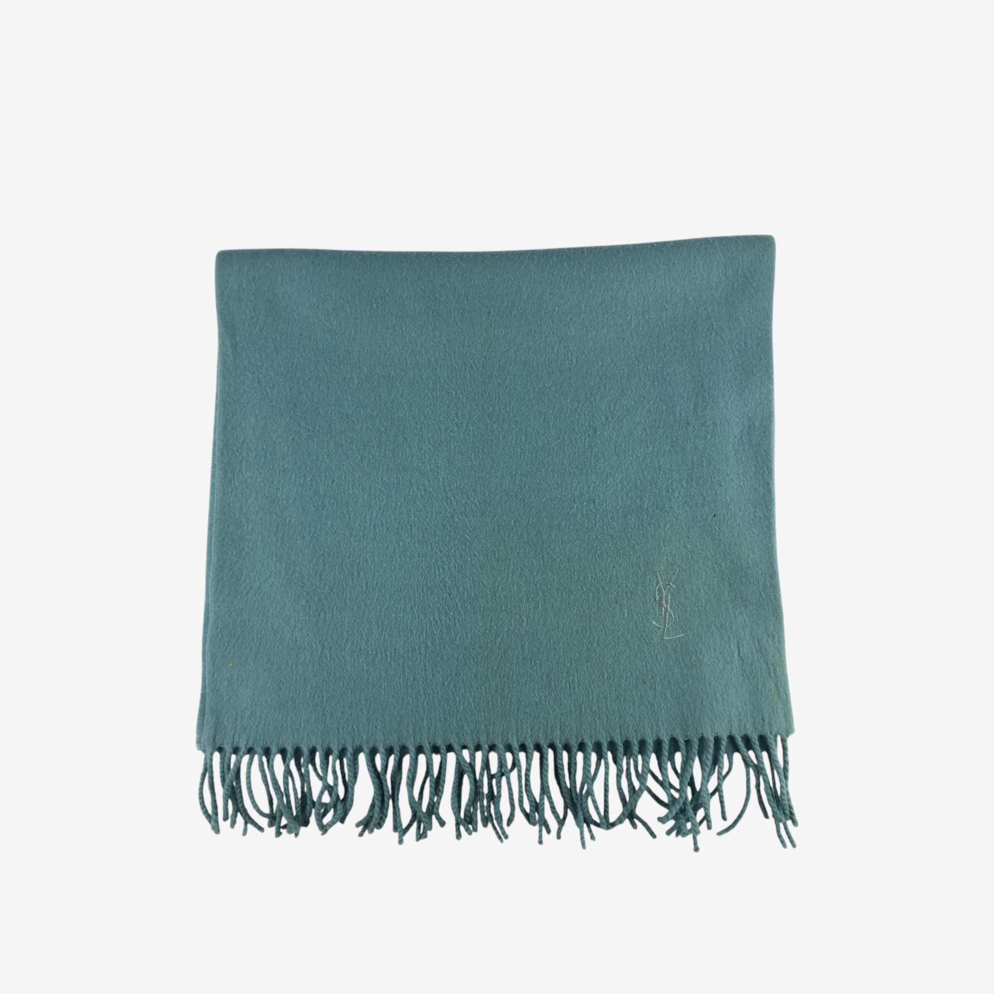 Vintage Vintage Yves Saint Laurent Scarf Muffler YSL Wool Scarves Size ONE SIZE - 2 Thumbnail
