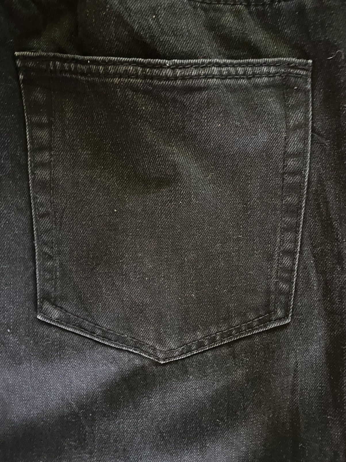 Black Icon Vintage Japanese Brand Black Icon Distressed Rick Owen Style Size US 32 / EU 48 - 11 Thumbnail