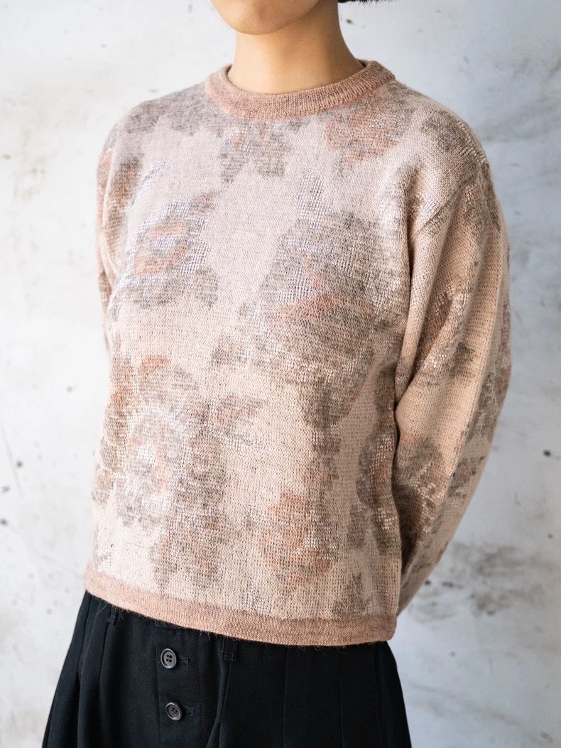 Kenzo KENZO A delicate pink and beige knit sweater Size M / US 6-8 / IT 42-44 - 6 Thumbnail