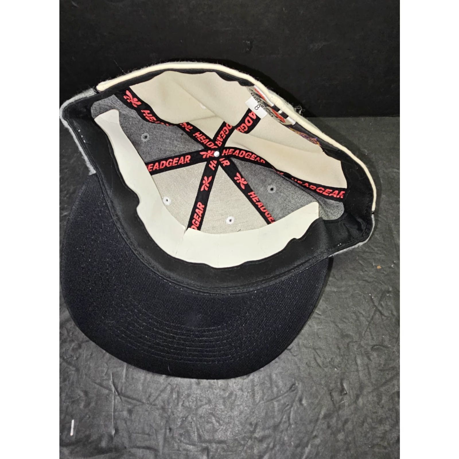 Vintage VINTAGE Headgear Homestead Grays Baseball Cap Hat Black Negro League 100% Wool Sz 8 Size ONE SIZE - 5 Thumbnail