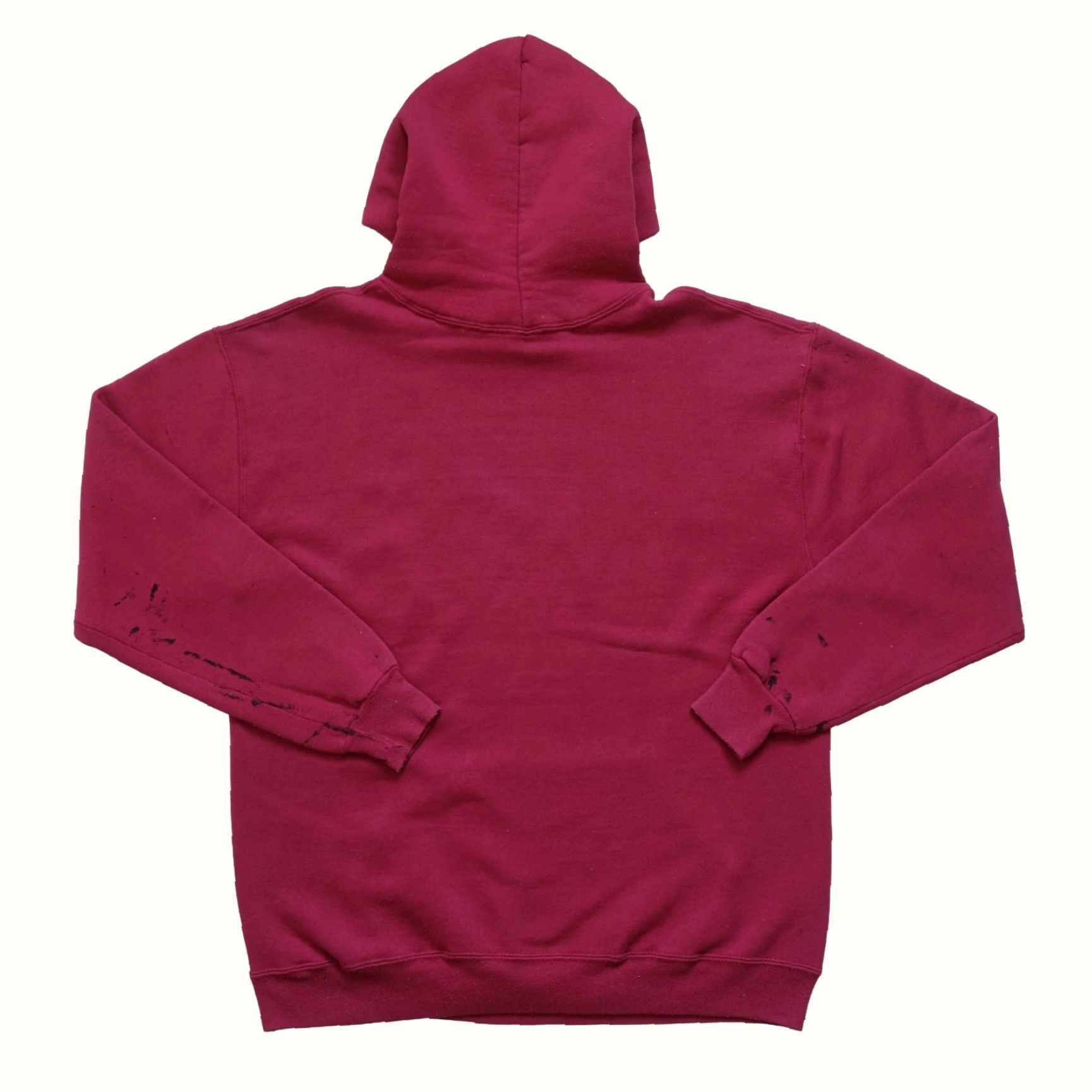 Russell Athletic VINTAGE Russell Athletic Sweatshirt Hoodie XL Red USA Made 80s Sooner OU Oklahoma Football Graphic Print Mens Size US XL / EU 56 / 4 - 3 Thumbnail