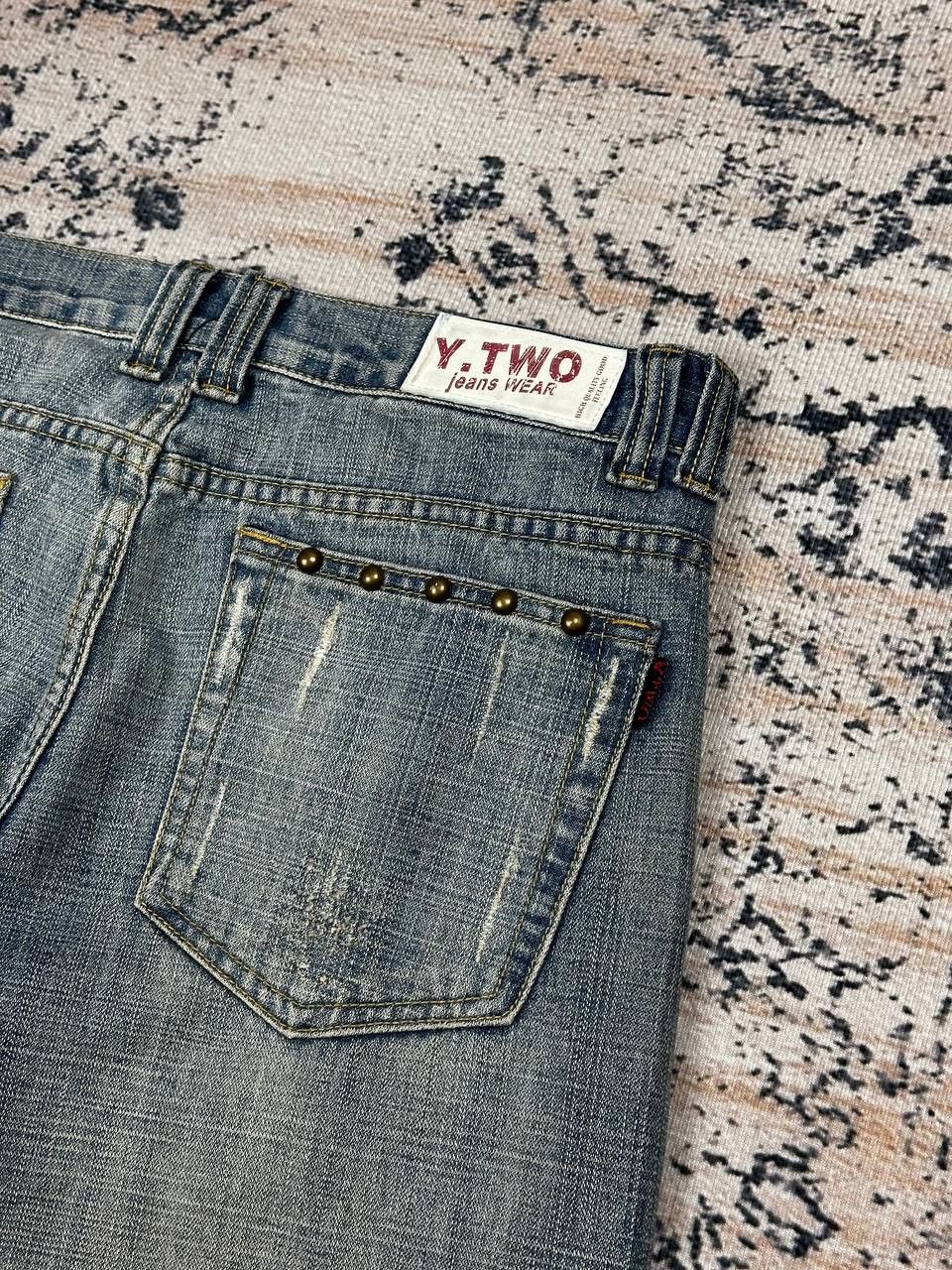 Japanese Brand Vintage Avant Garde Grunge Punk Baggy Denim Jeans Size US 34 / EU 50 - 12 Thumbnail