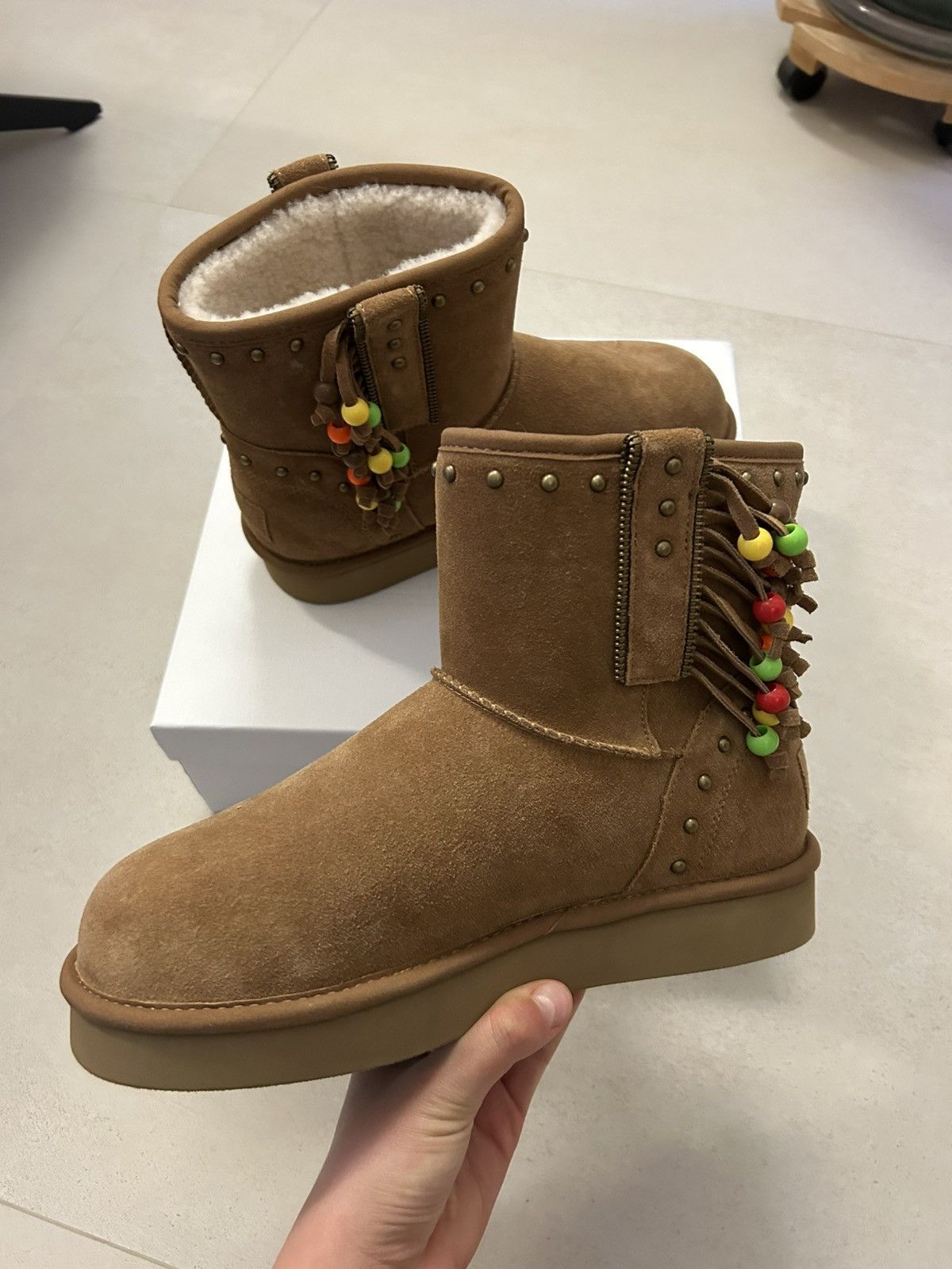 1199 Bazo 1199 ugg cowboy boots Size US 7 / EU 40 - 3 Thumbnail