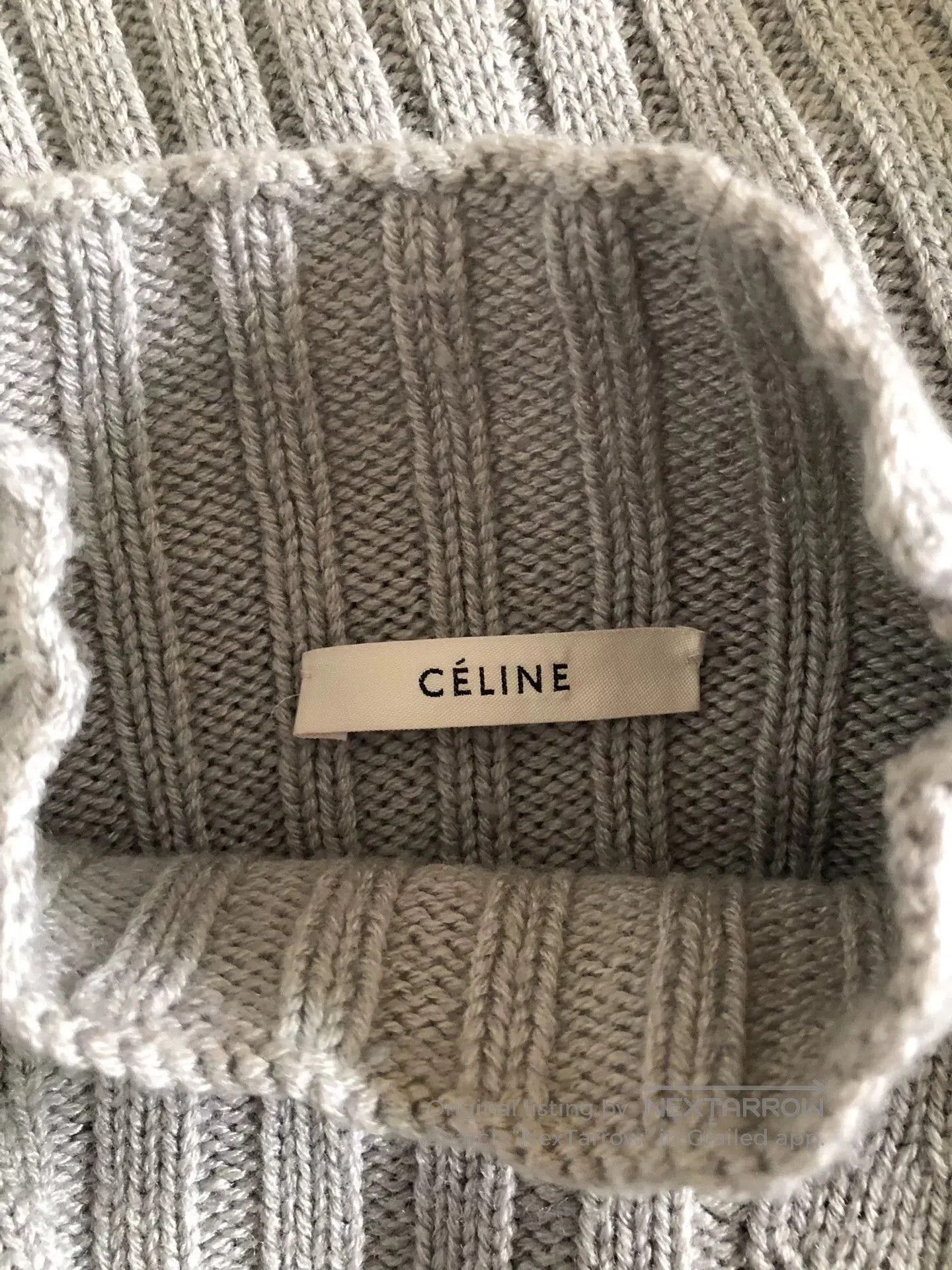 Celine Old Celine Turtleneck Sweater. Size S / US 4 / IT 40 - 5 Thumbnail