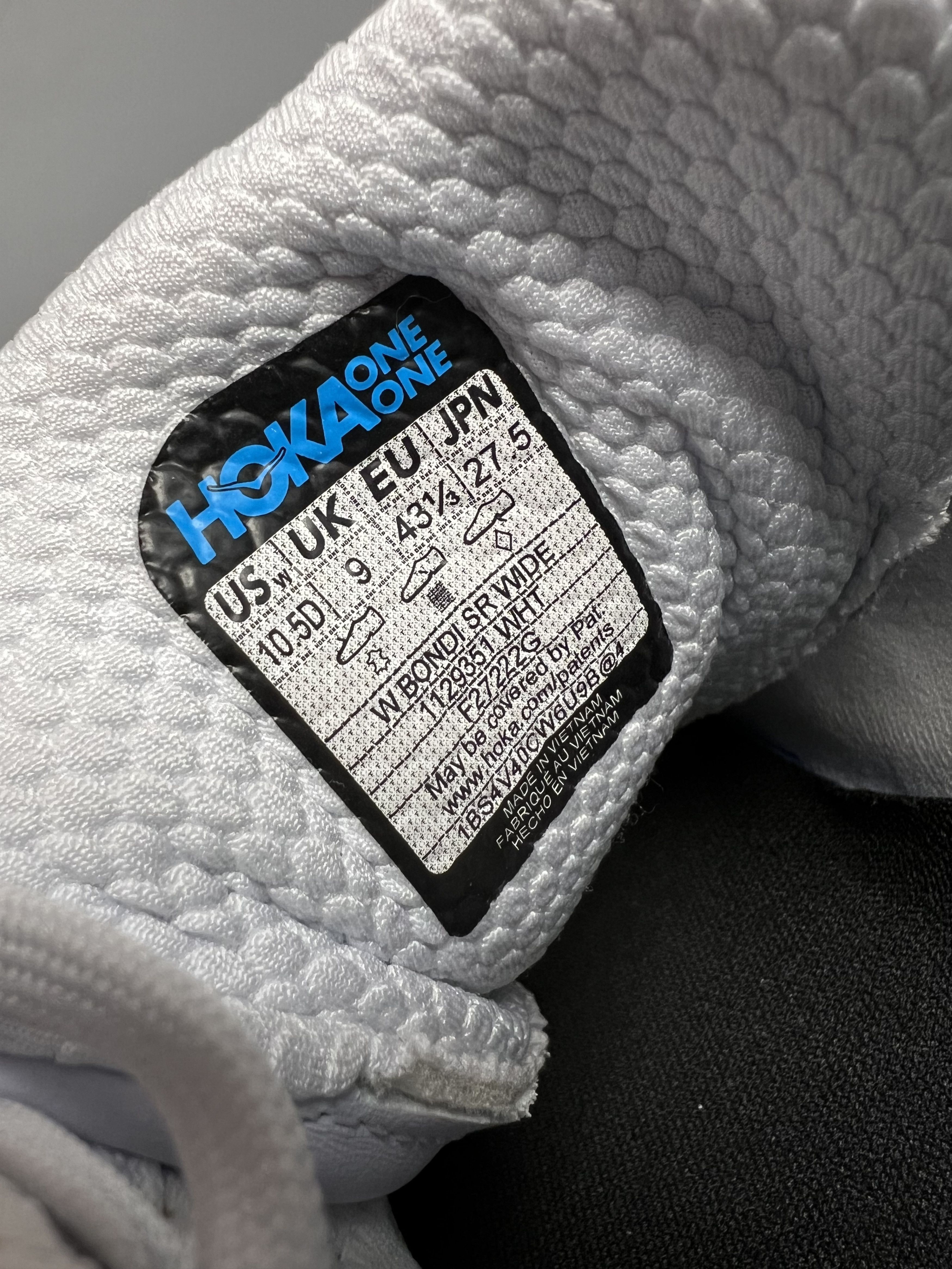 Hoka Hoka One One Bondi SR Wide Running Shoes Walking Size US 10.5 / IT 40.5 - 15 Thumbnail