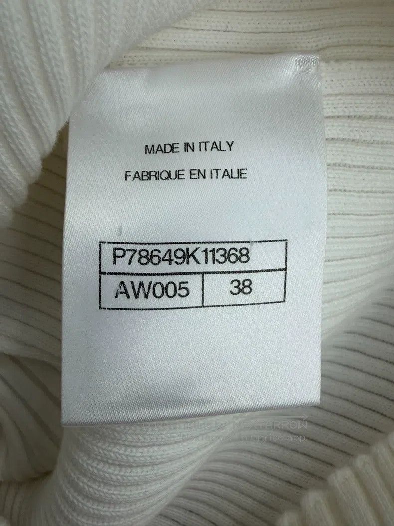 Chanel Chanel White hooded knitwear with short sleeves Size XS / US 0-2 / IT 36-38 - 5 Thumbnail