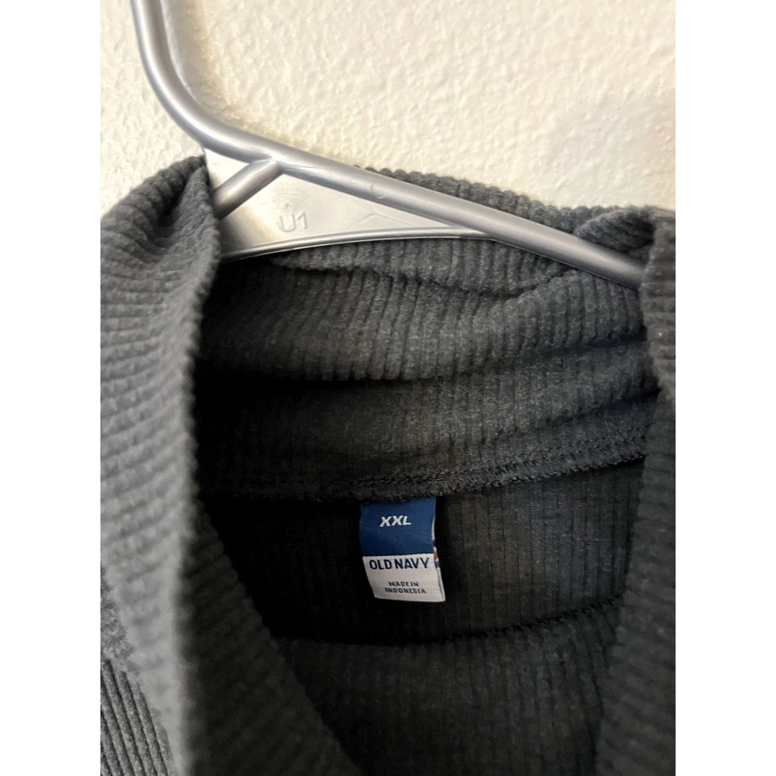 Old Navy Old Navy Ribbed Knit Gray Turtleneck Long Sleeve Women's Top 2XL Gray Ribbed Knit Turtleneck Pullover Casual Fall Winter Women XXL Size XXL / US 16-18 / IT 52-54 - 3 Thumbnail