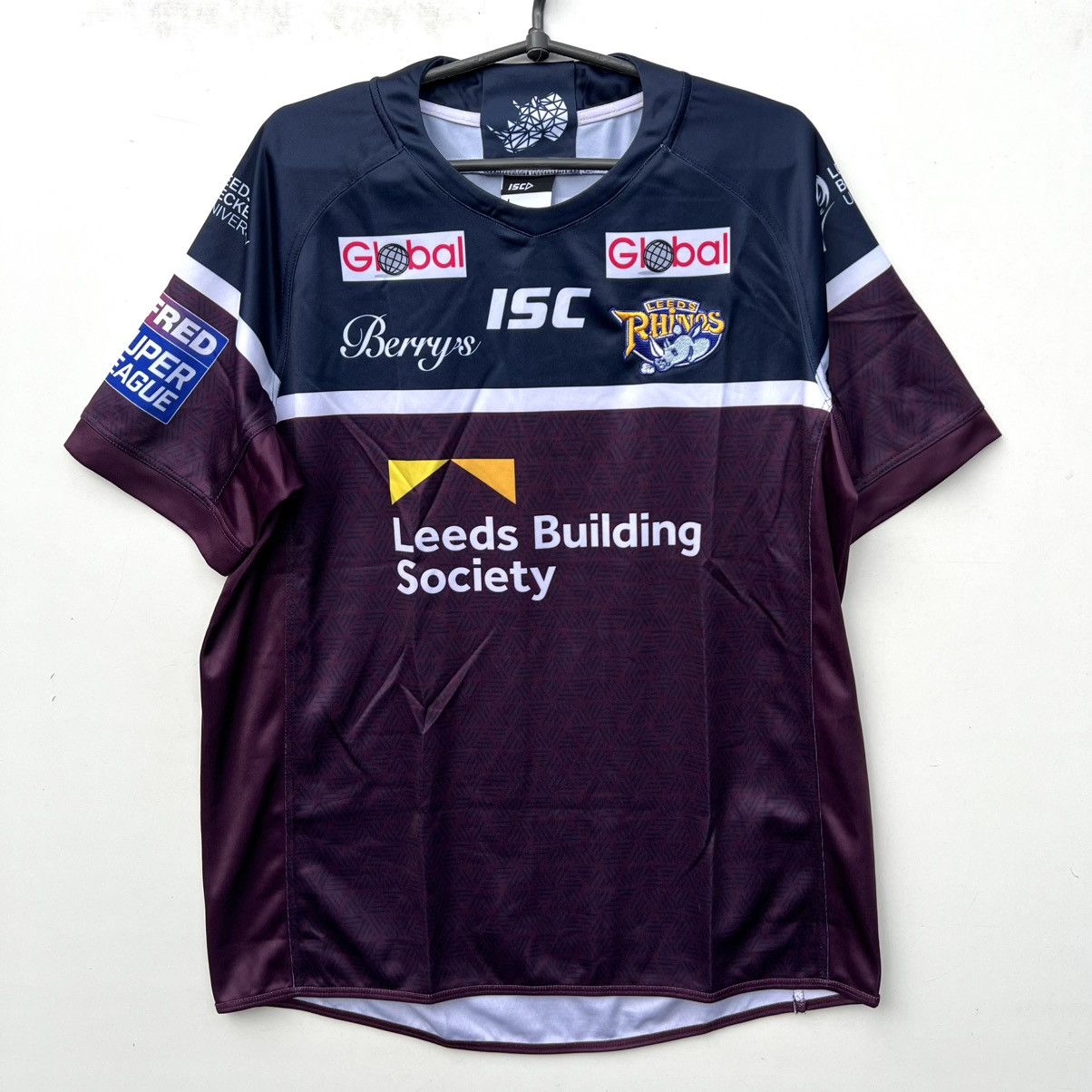 Other Leeds Rhinos Rugby League 2018 Away Shirt Jersey Top ISC Size US L / EU 52-54 / 3 - 1 Thumbnail
