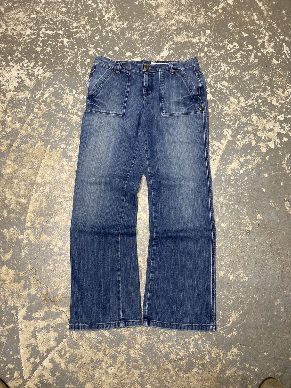 DKNY × Vintage Vintage Dkny Baggy Denim Jean Pants Size 30" / US 8 / IT 44 - 1 Thumbnail