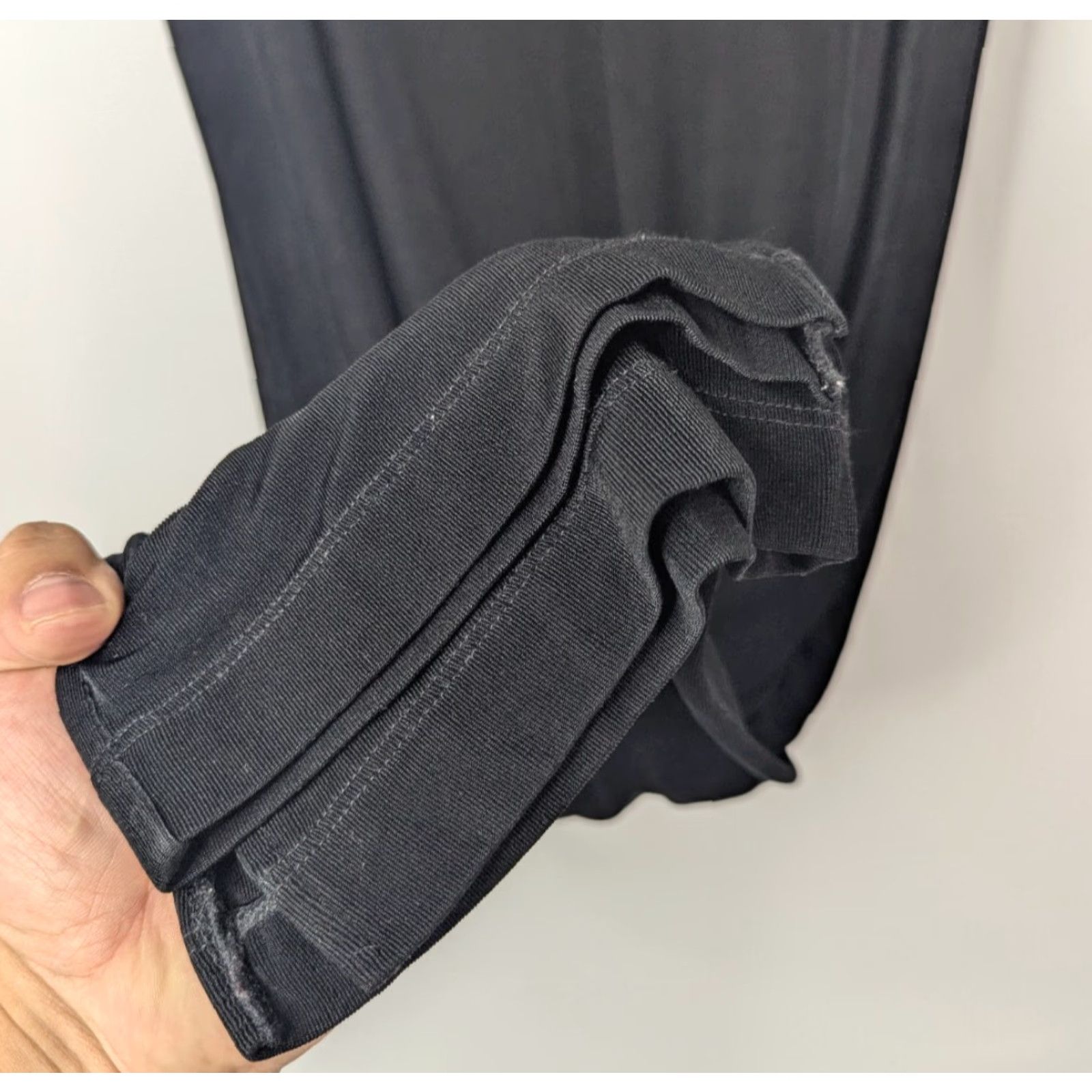 Vintage Chico's Travelers Women's Pants Black Elastic Waist Straight 8 Medium Regular Size 32" / US 10 / IT 46 - 2 Thumbnail