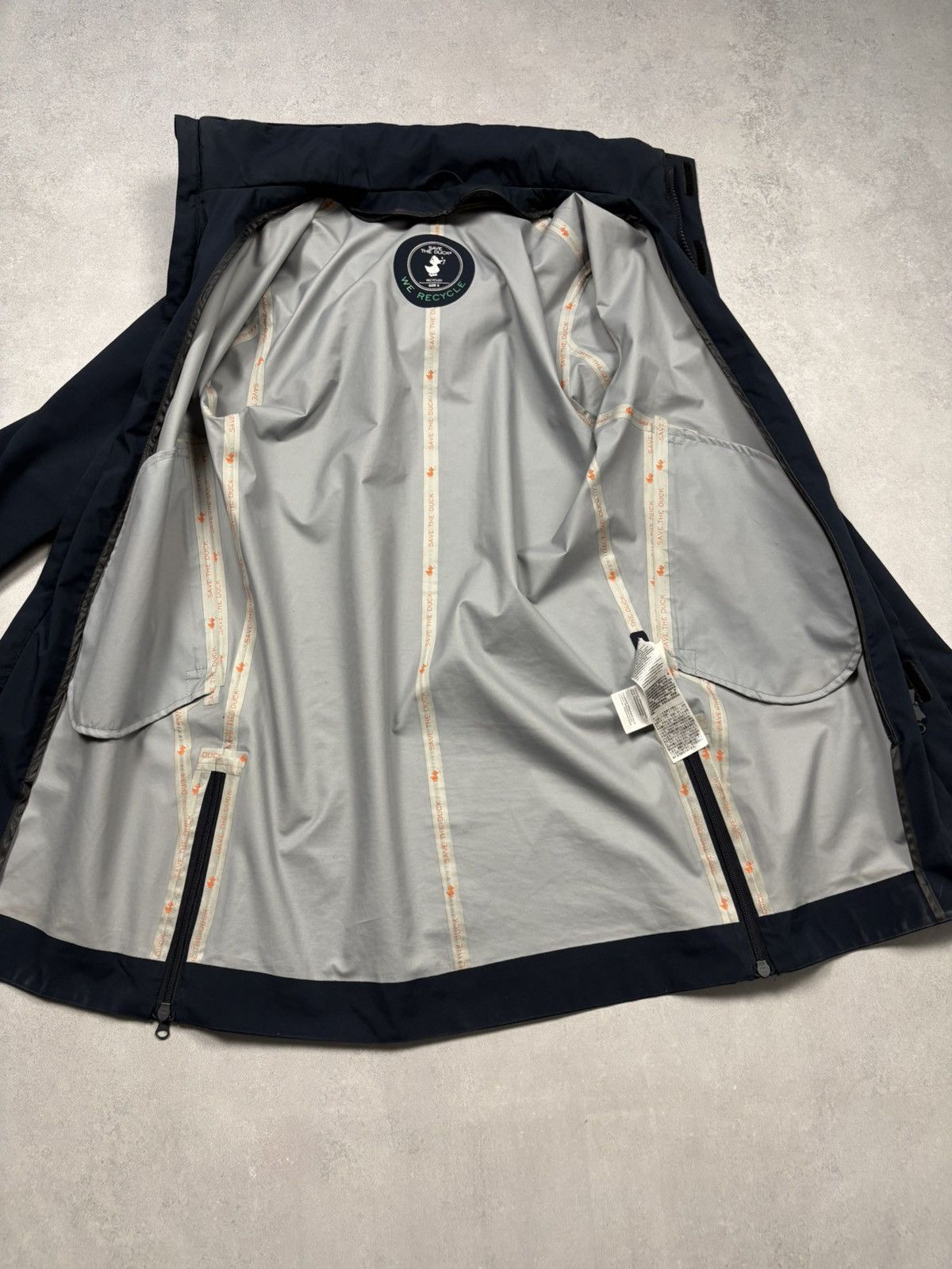 Save The Duck Save The Duck Plumtech Recycled Waterproof Parka Jacket Navy Size US S / EU 44-46 / 1 - 16 Thumbnail