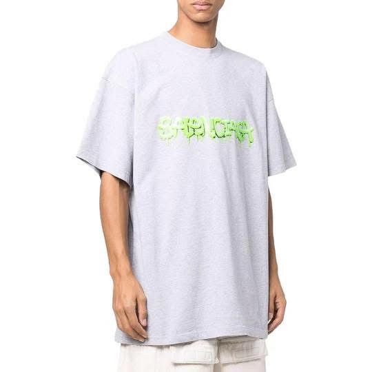 Balenciaga Slime logo tee Size US M / EU 48-50 / 2 - 1 Thumbnail