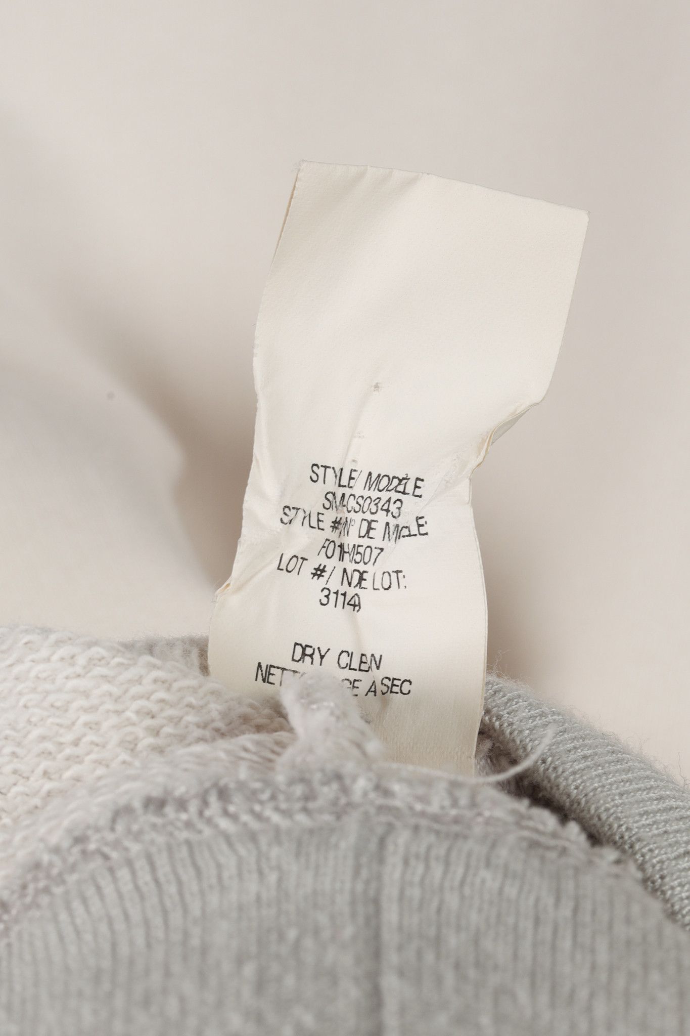 Helmut Lang Helmut Lang SS/15 Fog Bonded Mesh Sweater Size US M / EU 48-50 / 2 - 8 Thumbnail