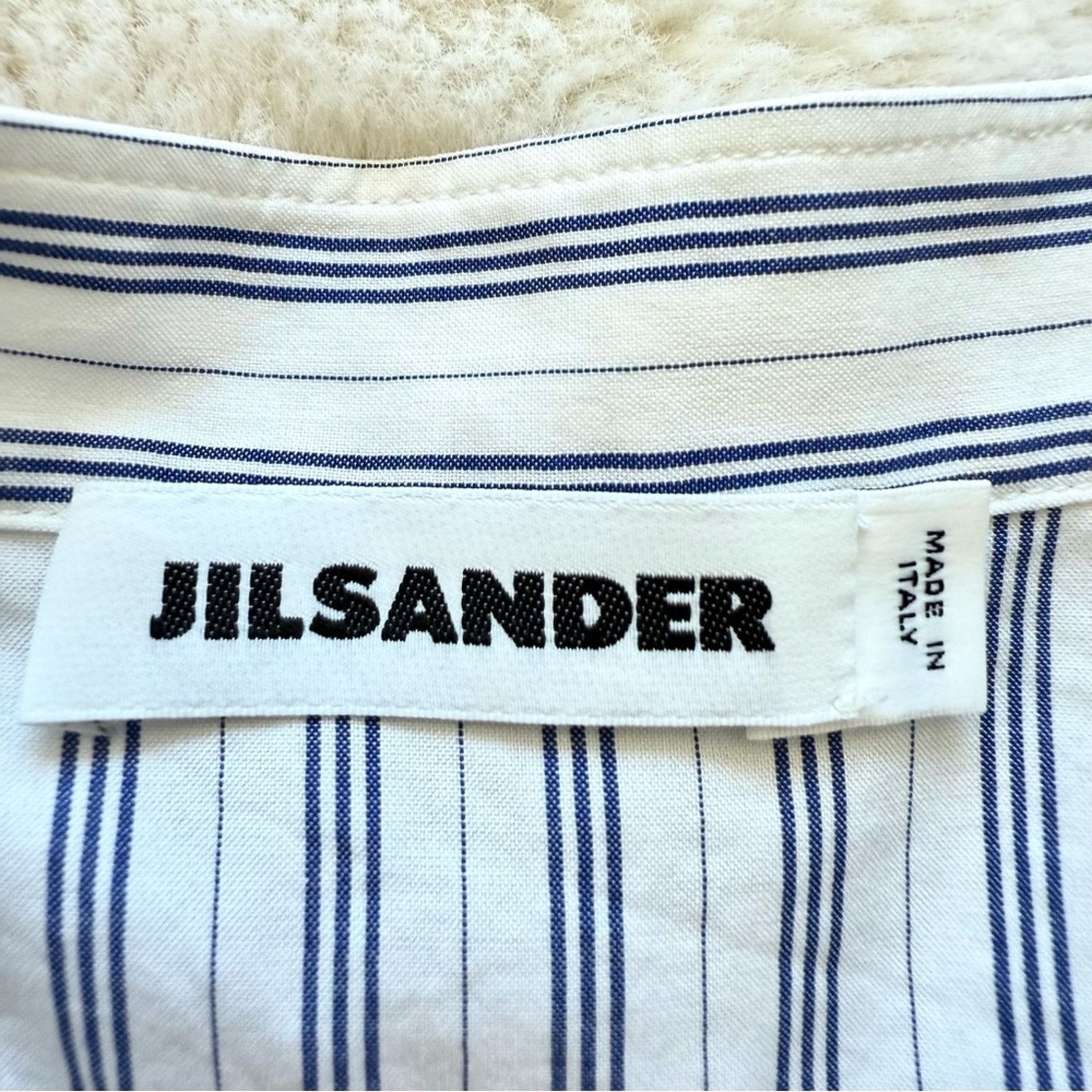 Jil Sander JIL SANDER women oversized blouse size 36IT Authentic 1200$ Size XS / US 0-2 / IT 36-38 - 5 Thumbnail